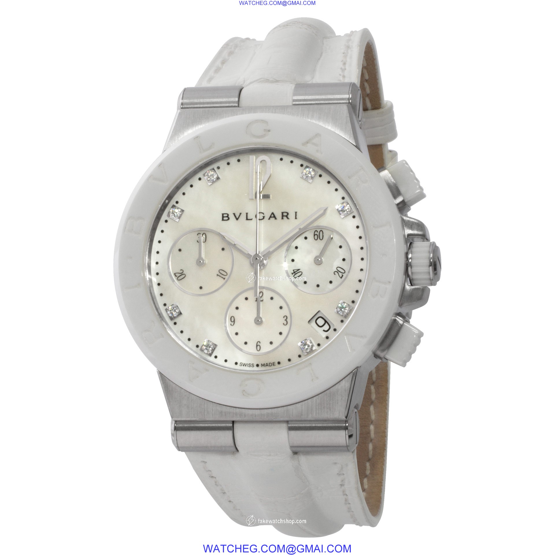 Bvlgari DG 37 SC CH Diagono Automatic Female Stainless Steel 3