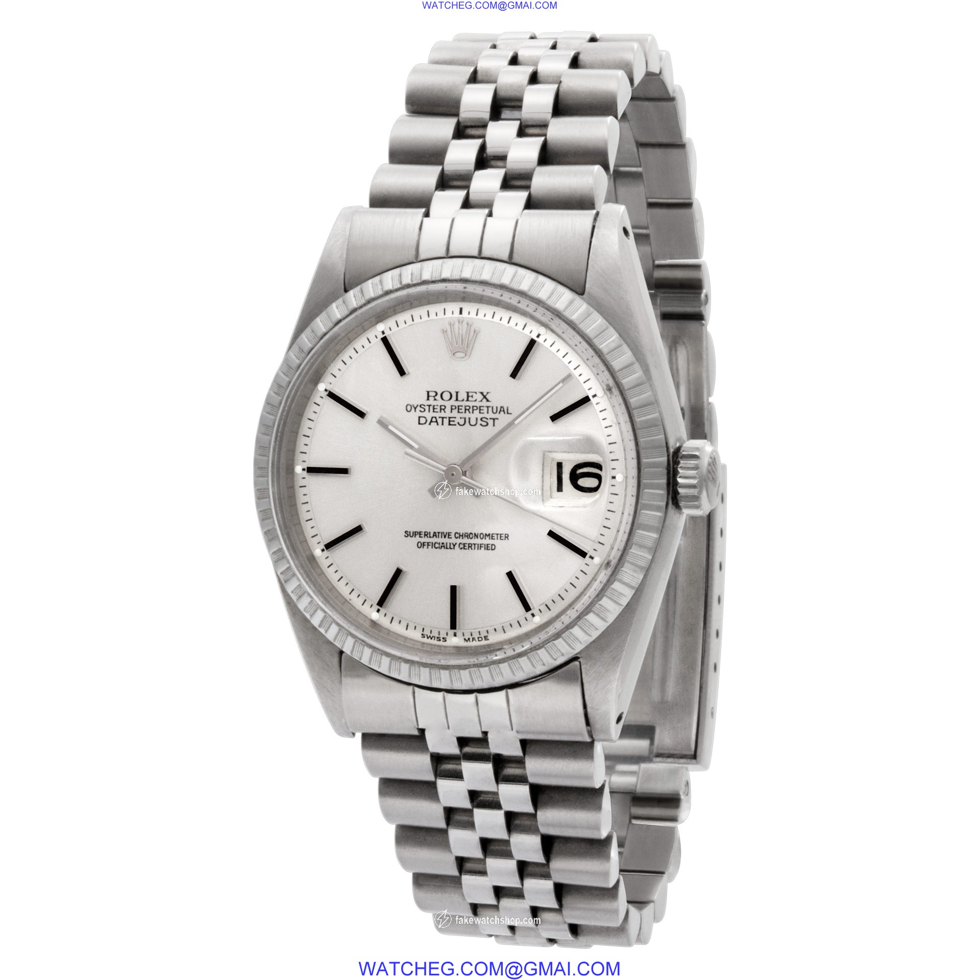 Rolex 1603 Datejust Automatic Unisex Stainless Steel 3