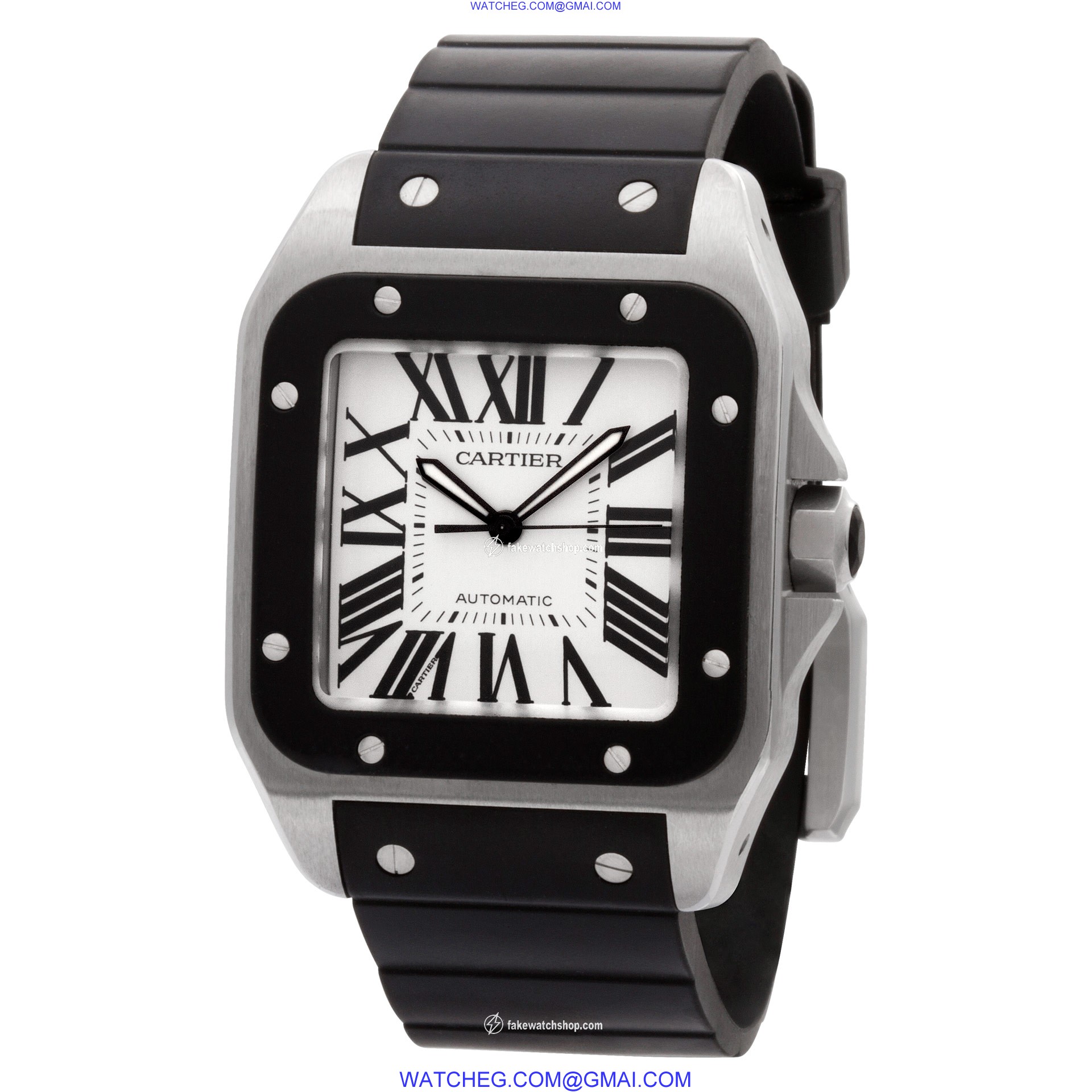 Cartier W20121U2 Santos 100 Automatic Male Stainless Steel 3