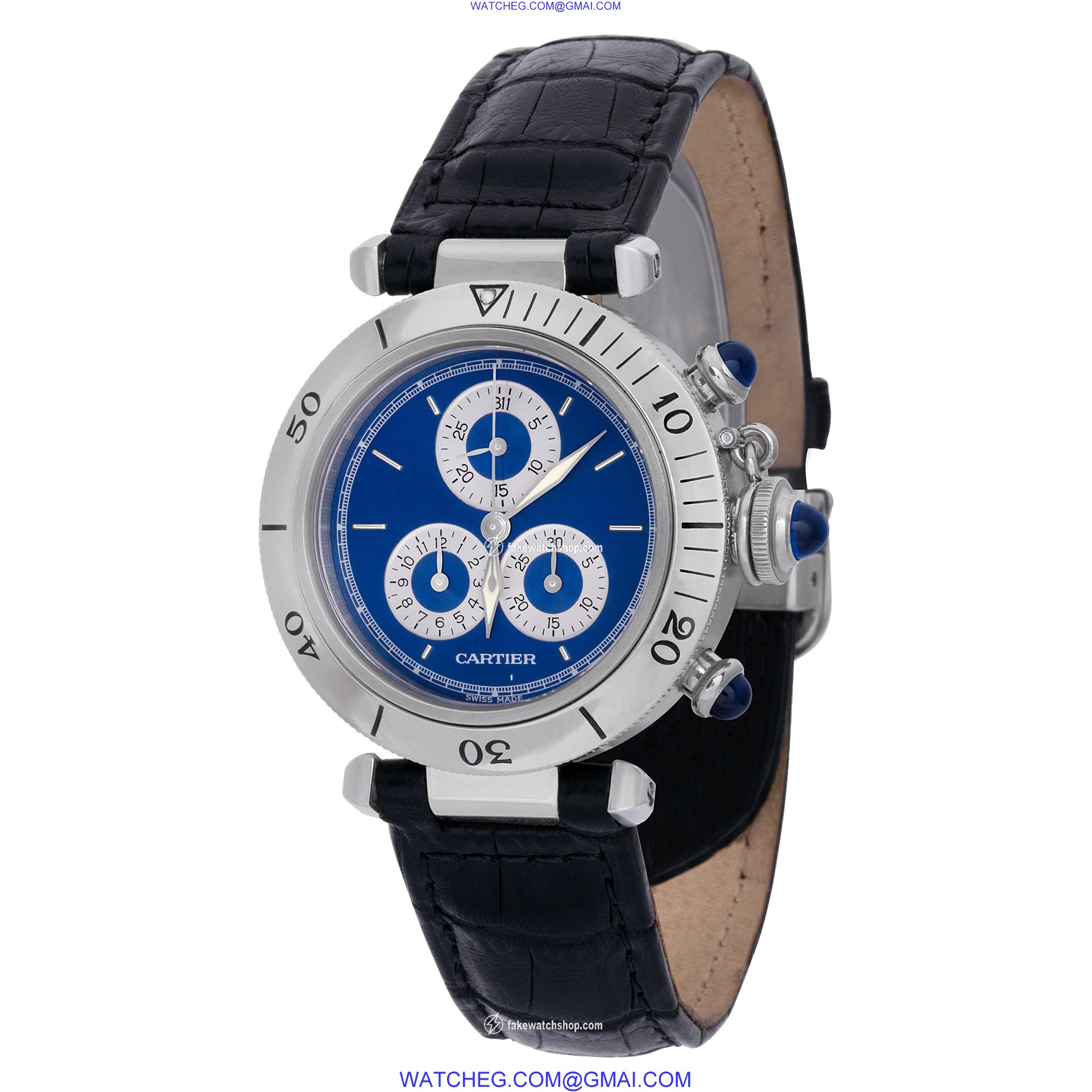 Cartier 1352.1 Pasha 35 Quartz Female Stainless Steel 3