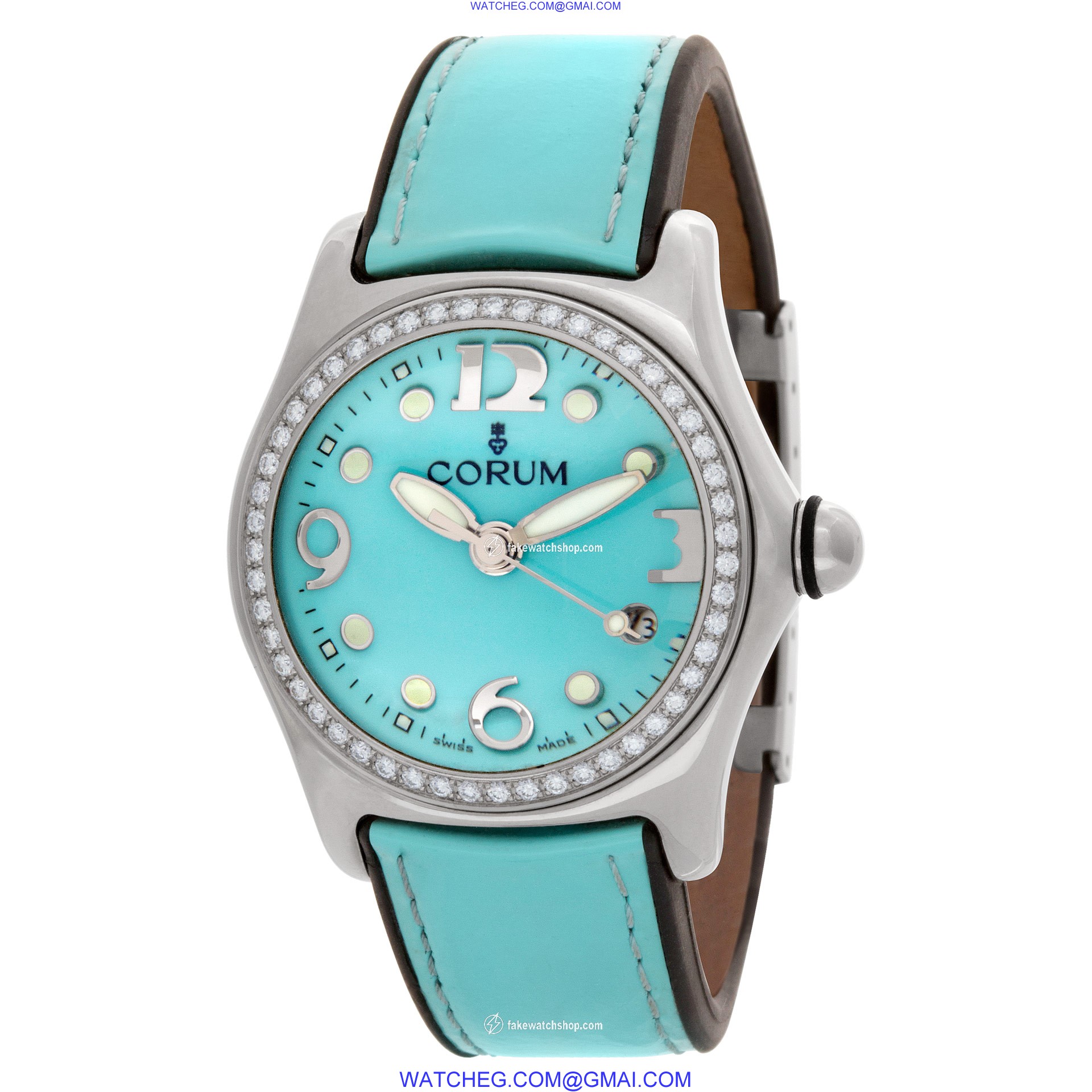 Corum 39.151.47 Bubble Quartz Female Stainless Steel 3