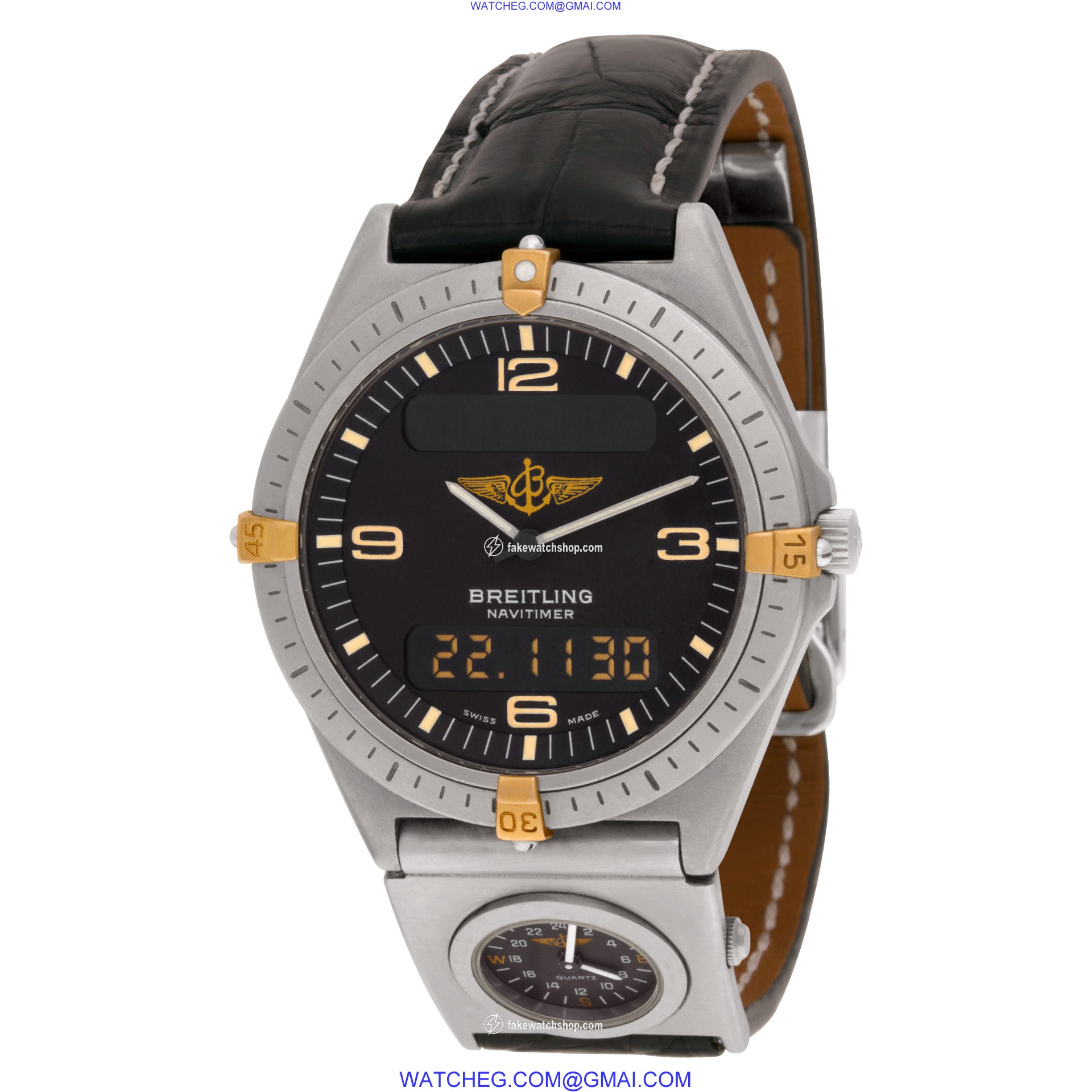 Breitling 80360 Navitimer Quartz Male Stainless Steel 3