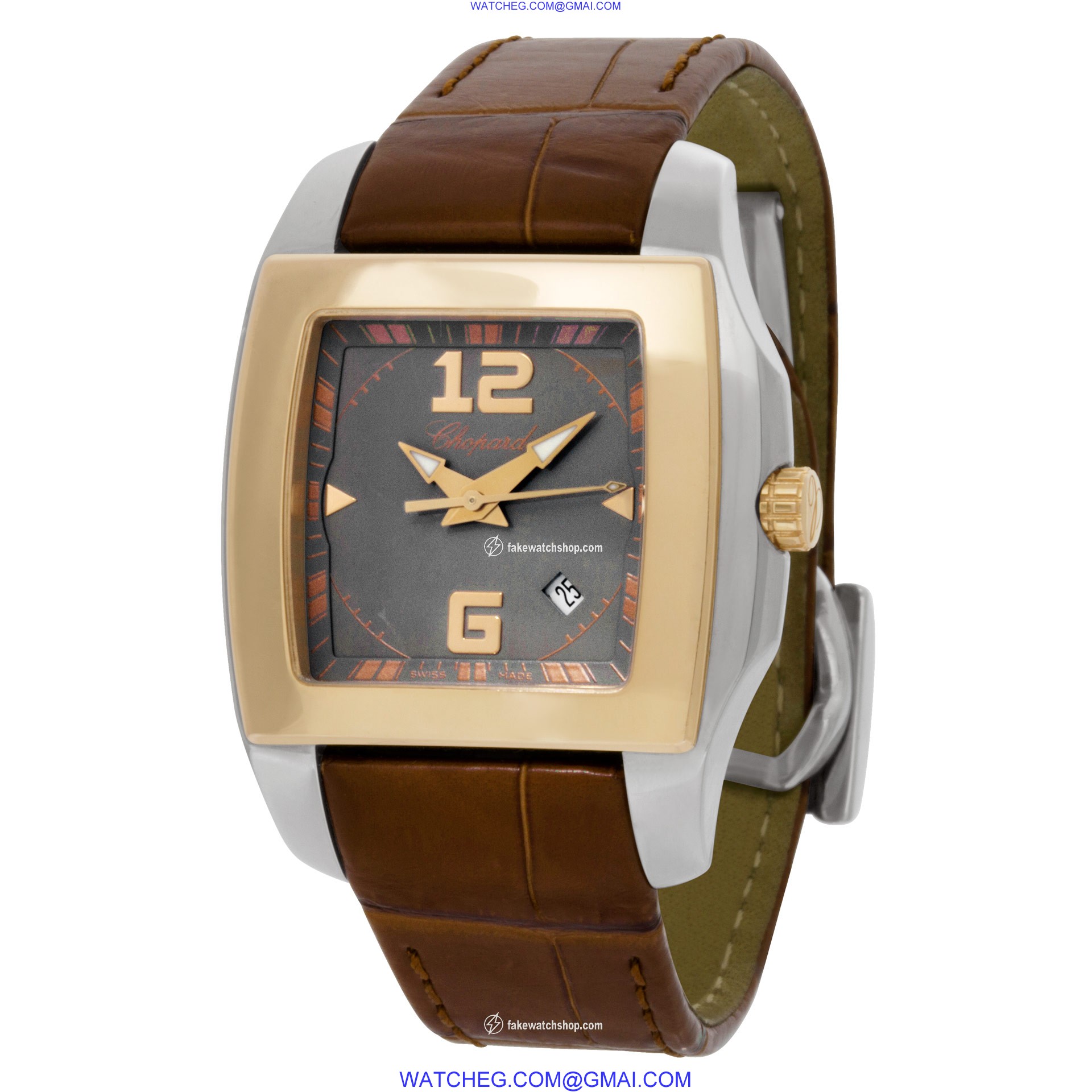 Chopard 8464 Two o Ten Quartz Unisex 18k gold & Stainless Steel 3