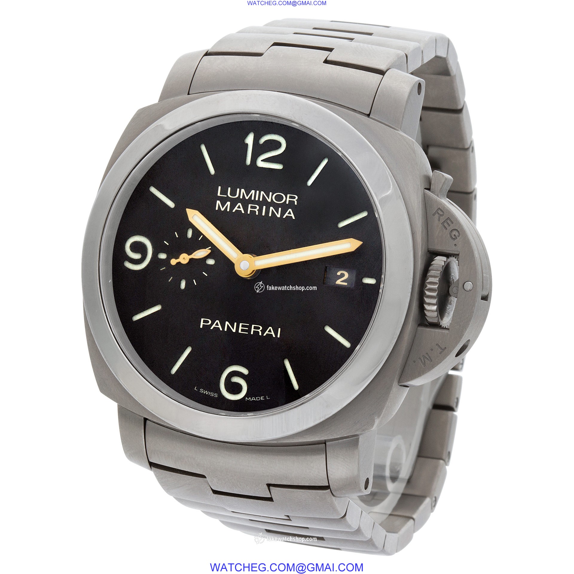 Panerai PAM00352 Luminor Marina Automatic Male Titanium 3