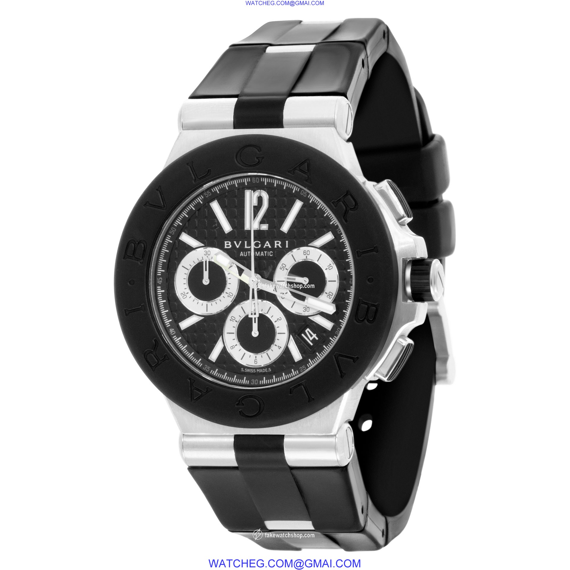 Bvlgari DG 42 SC CH Diagono Automatic Male Stainless Steel 3