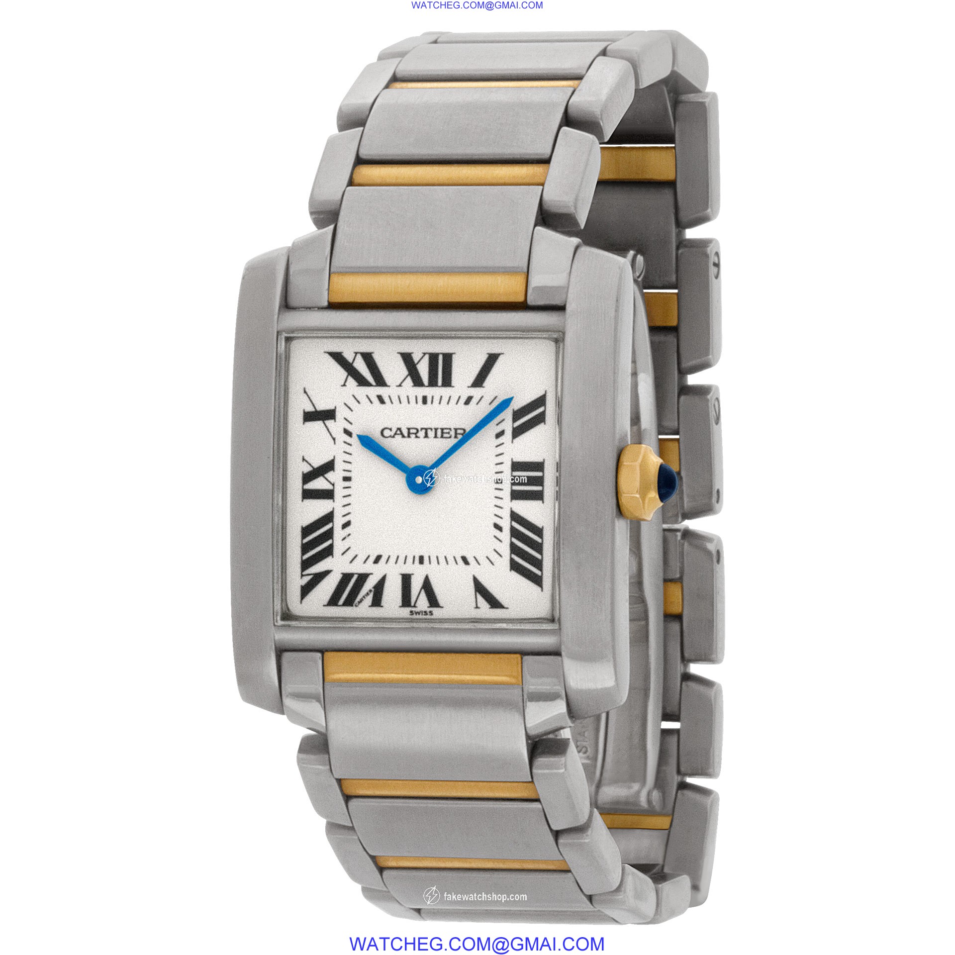 Cartier W2TA0003 Tank Francaise Quartz Female Stainless Steel 3