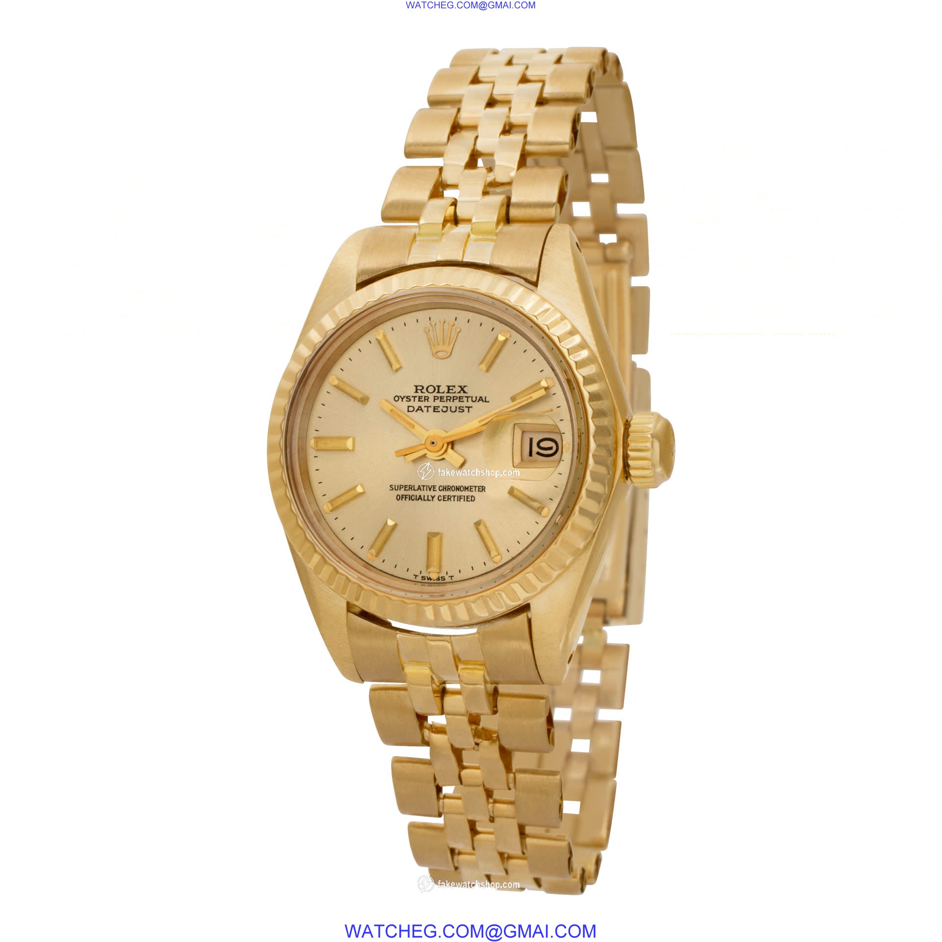 Rolex 6917 Datejust Automatic Female 18k yellow gold 3