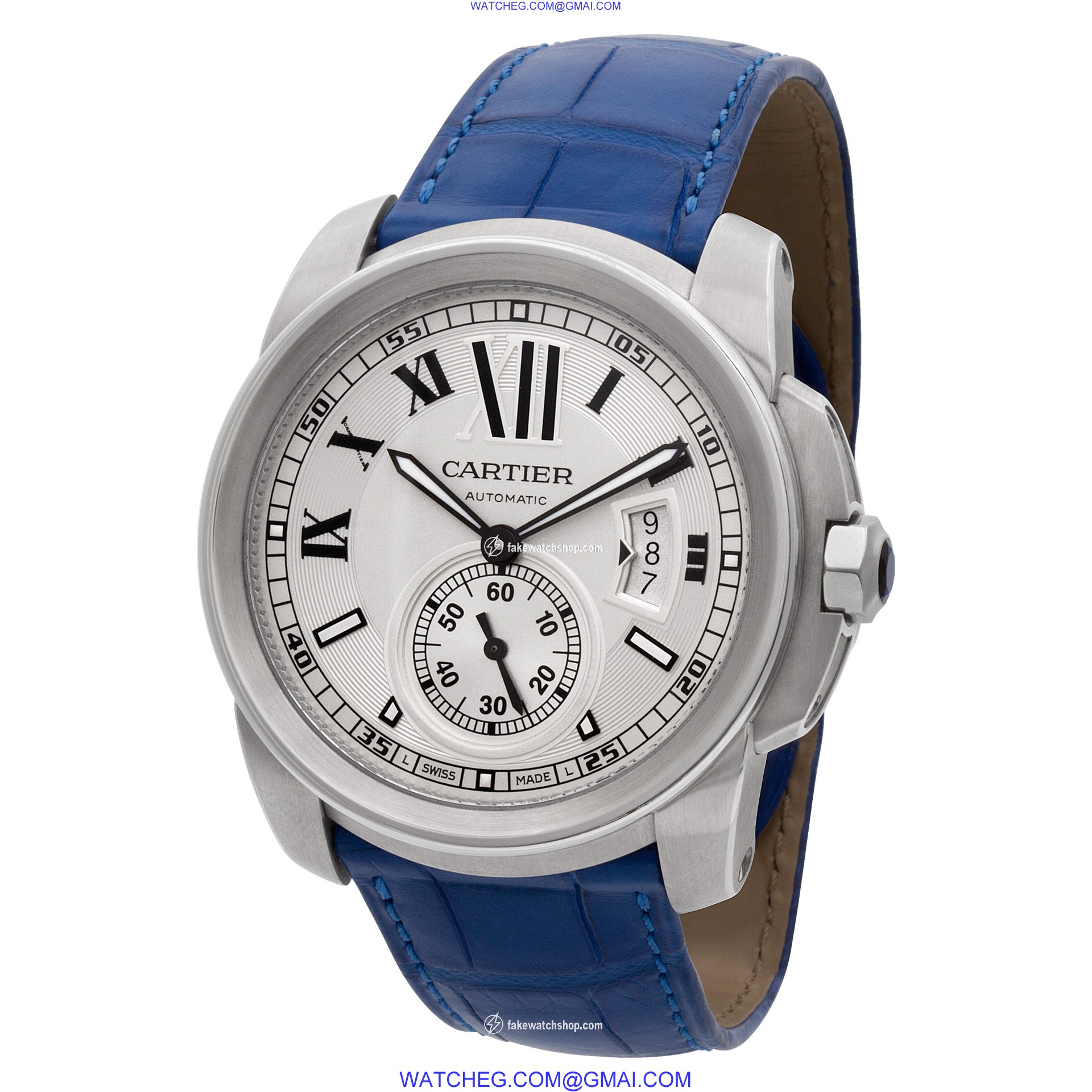 Cartier 3389 Calibre Automatic Male Stainless Steel 3