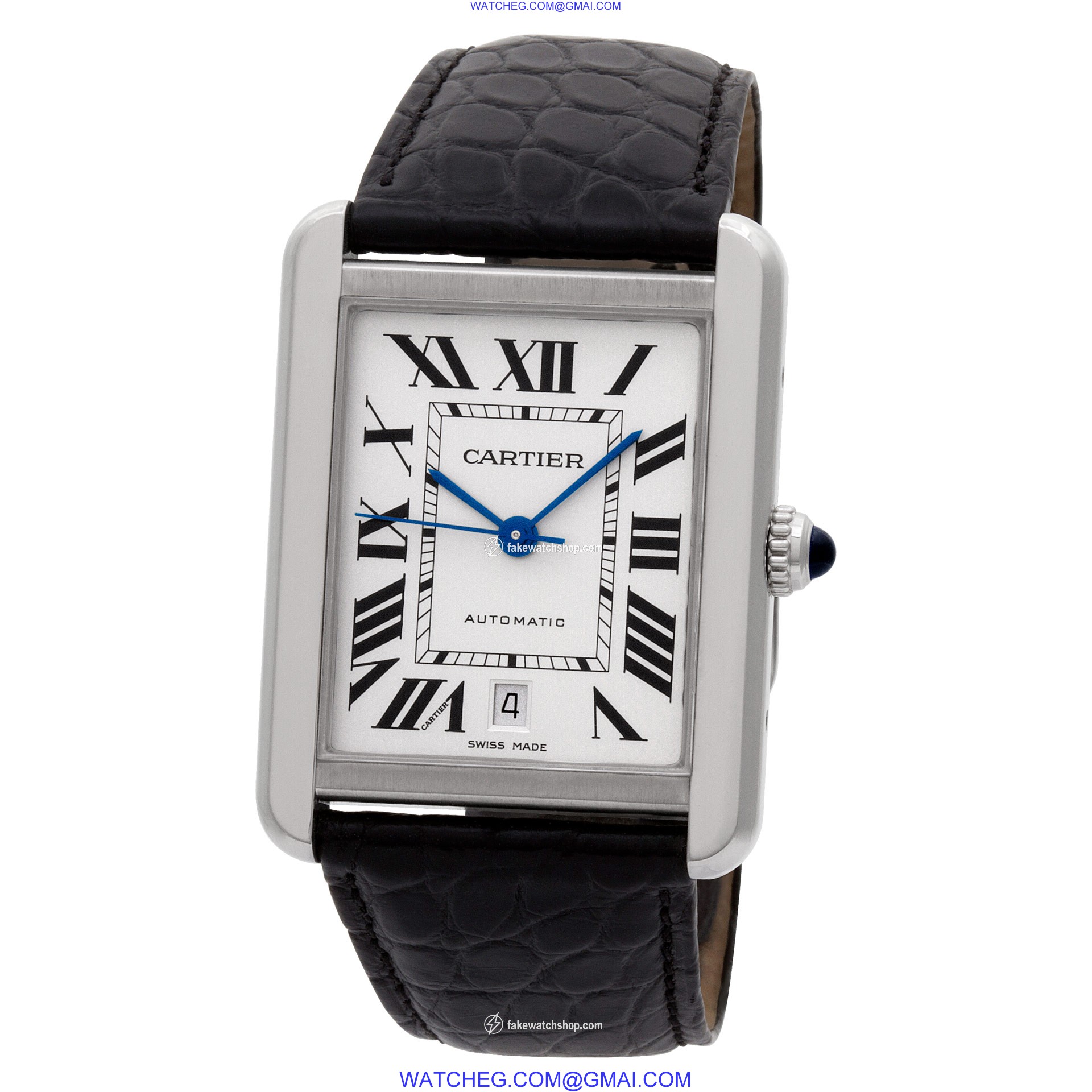 Cartier W5200027 Tank Solo Automatic Male Stainless Steel 3
