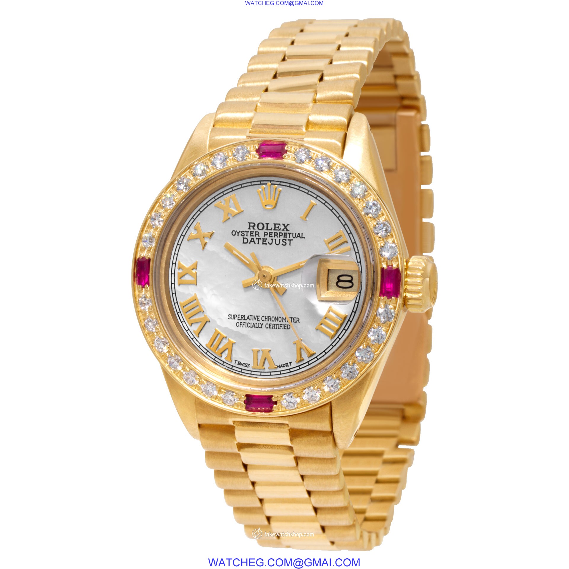 Rolex 6917 Datejust Automatic Female 18k yellow gold 3