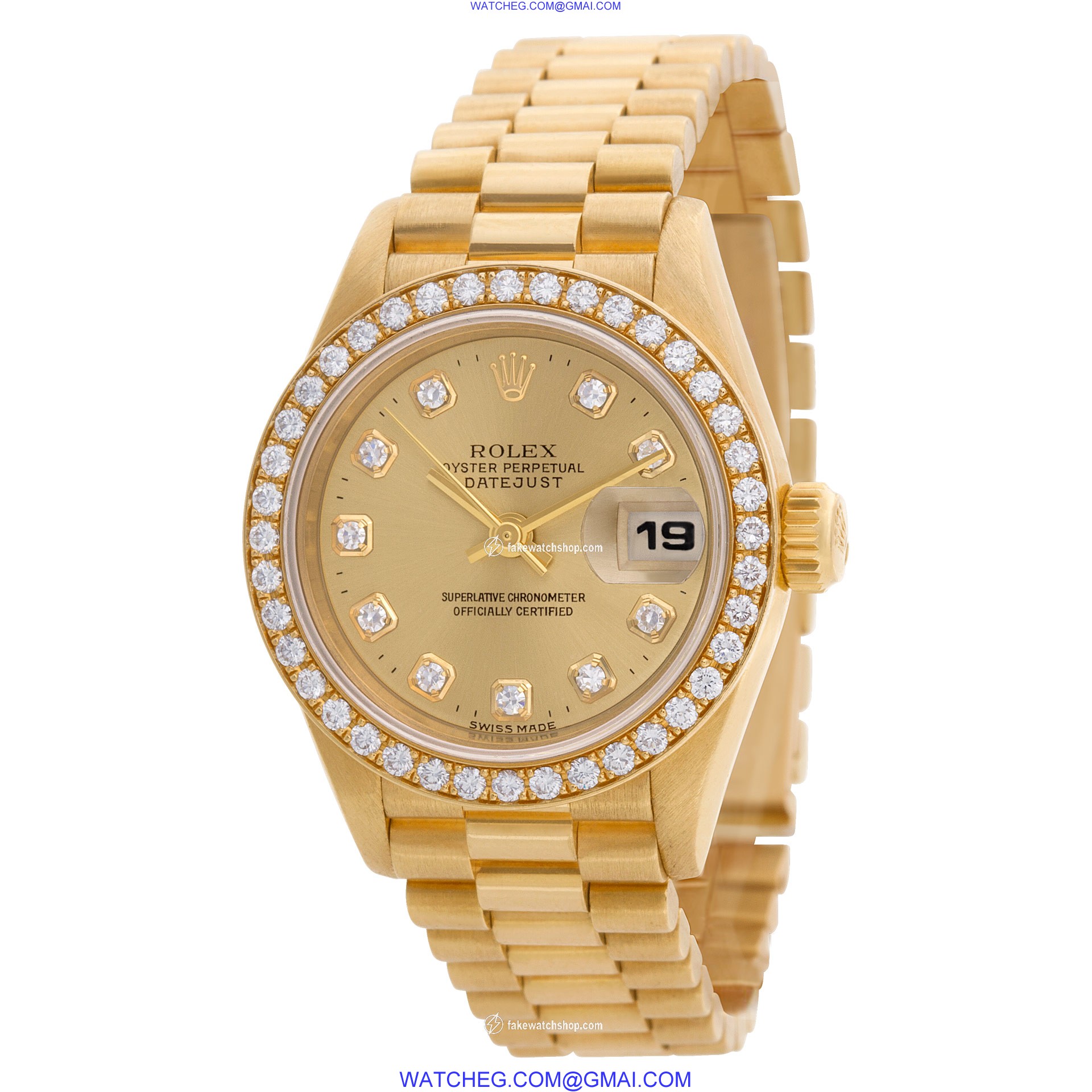 Rolex 69178 Datejust Automatic Female 18k yellow gold 3