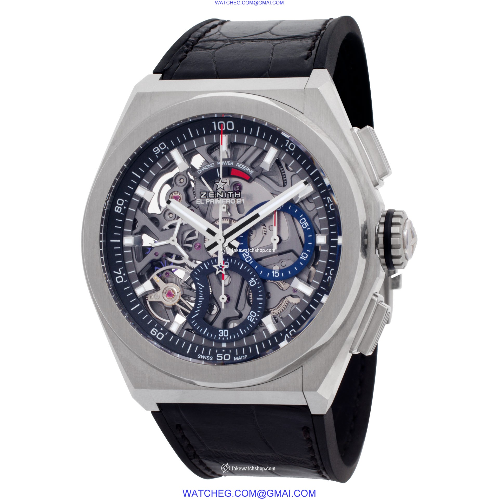 Zenith 95.9000.9004/78.R582 El Primero Automatic Male Titanium 3