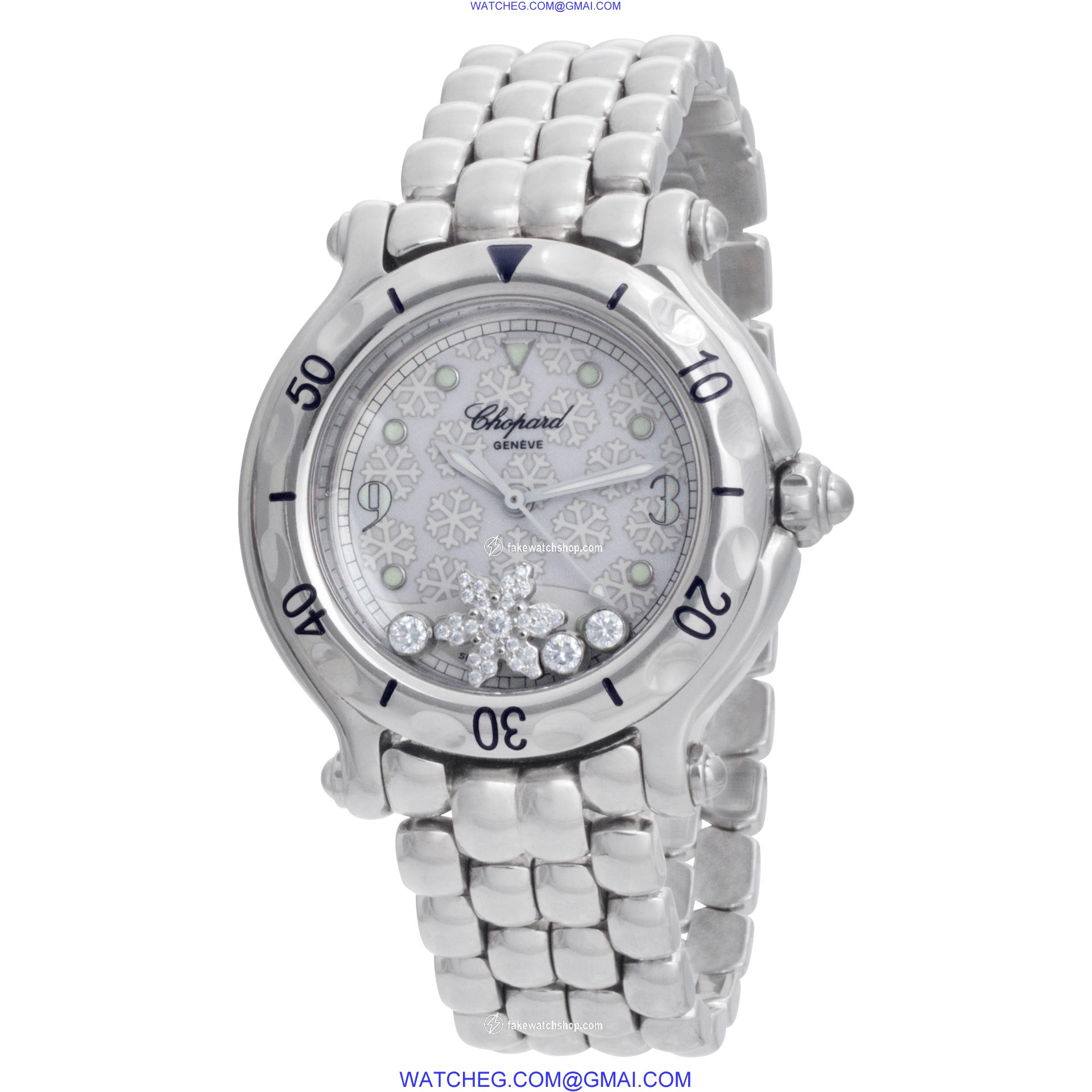 Chopard 8236 Happy Sport Quartz Female Stainless Steel 3