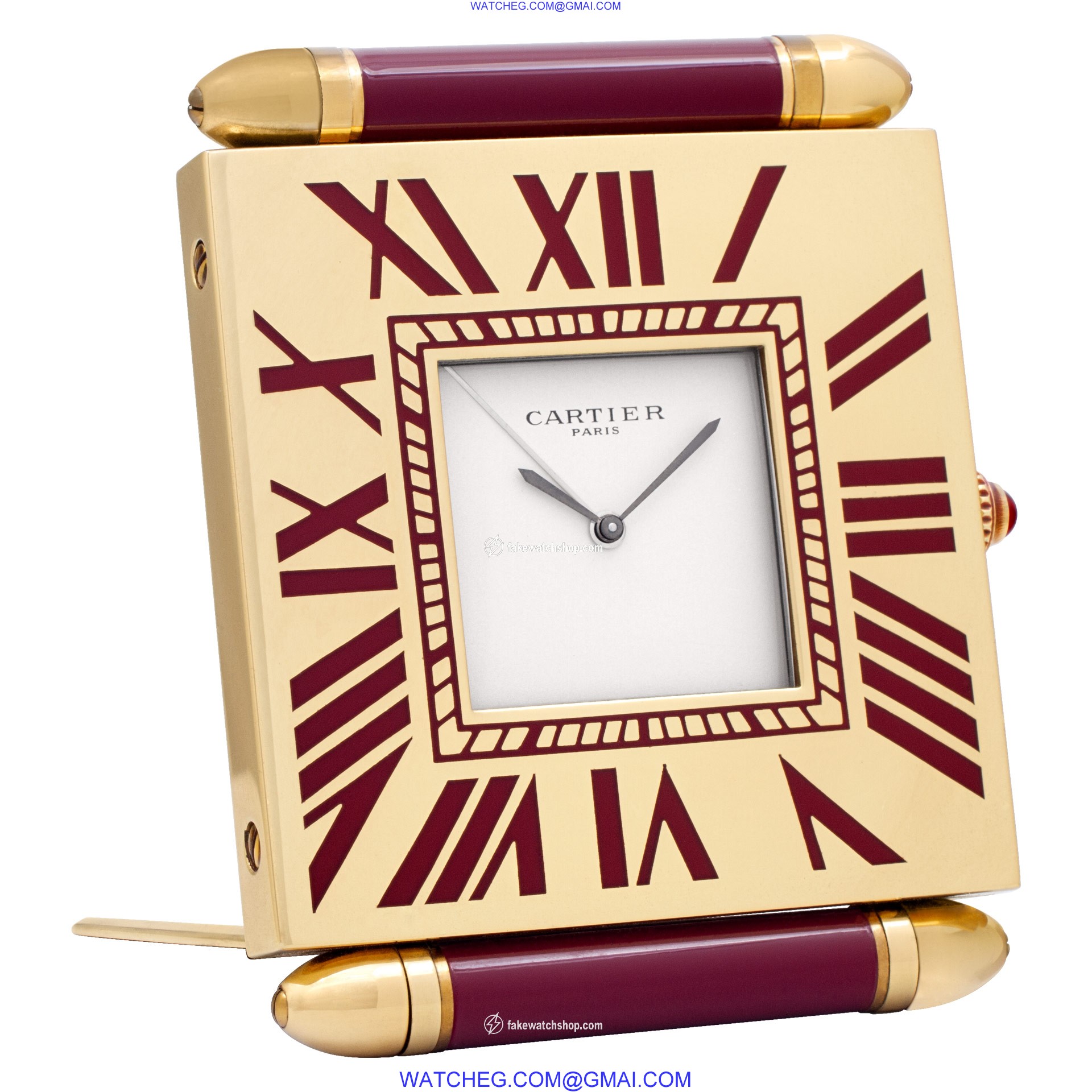 Cartier 123 Clock  Unisex  3