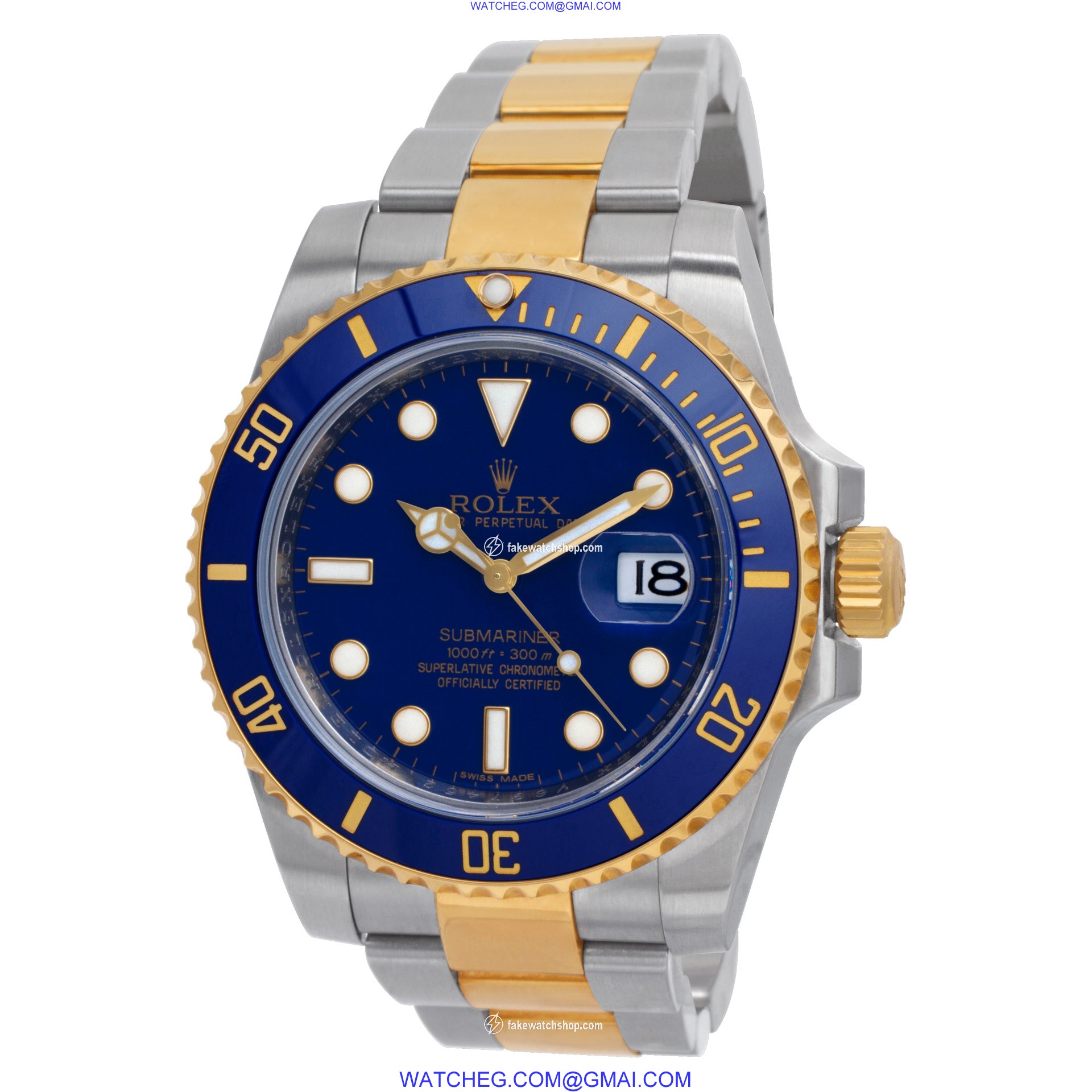 Rolex 116613 Submariner Automatic Male 18k gold & Stainless Steel 3