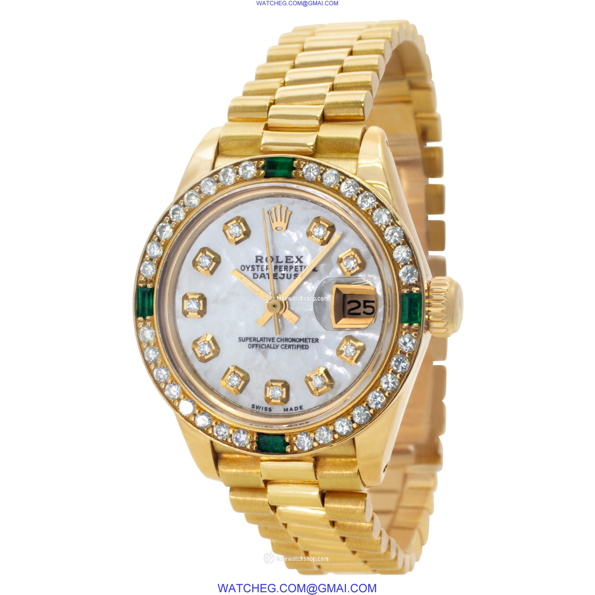 Rolex 6917 Datejust Automatic Female 18k yellow gold 3