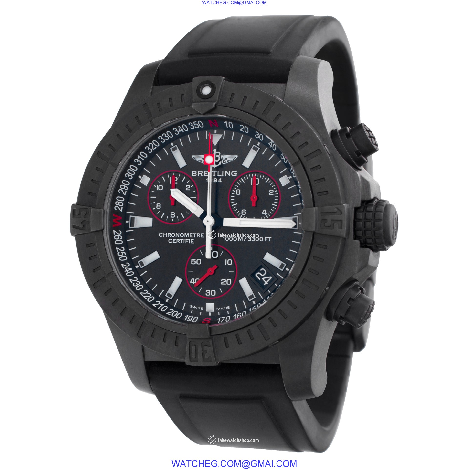 Breitling M73390 Super Avenger Quartz Male PVD steel 3