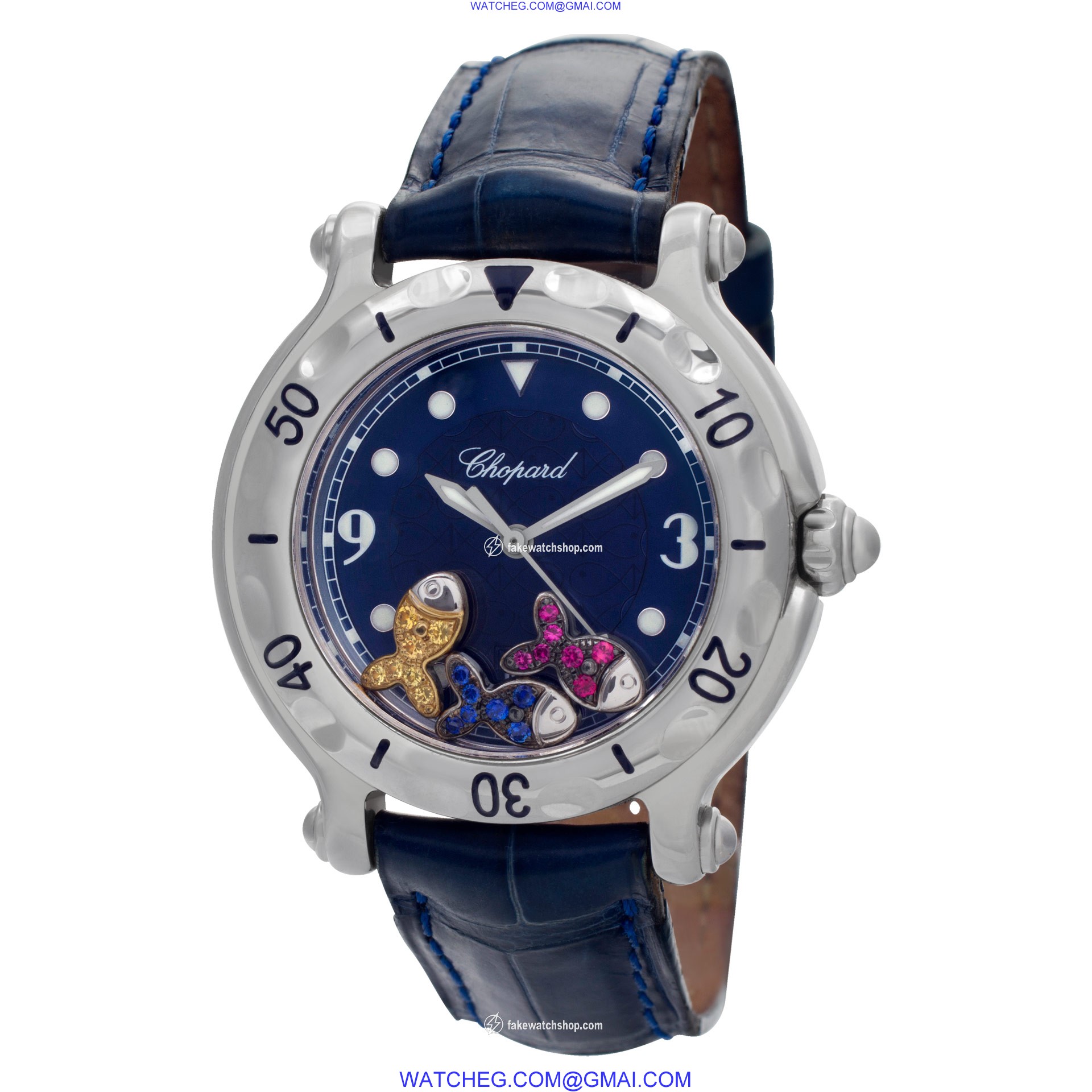 Chopard 27/8921 Happy Fish Quartz Female Stainless Steel 3