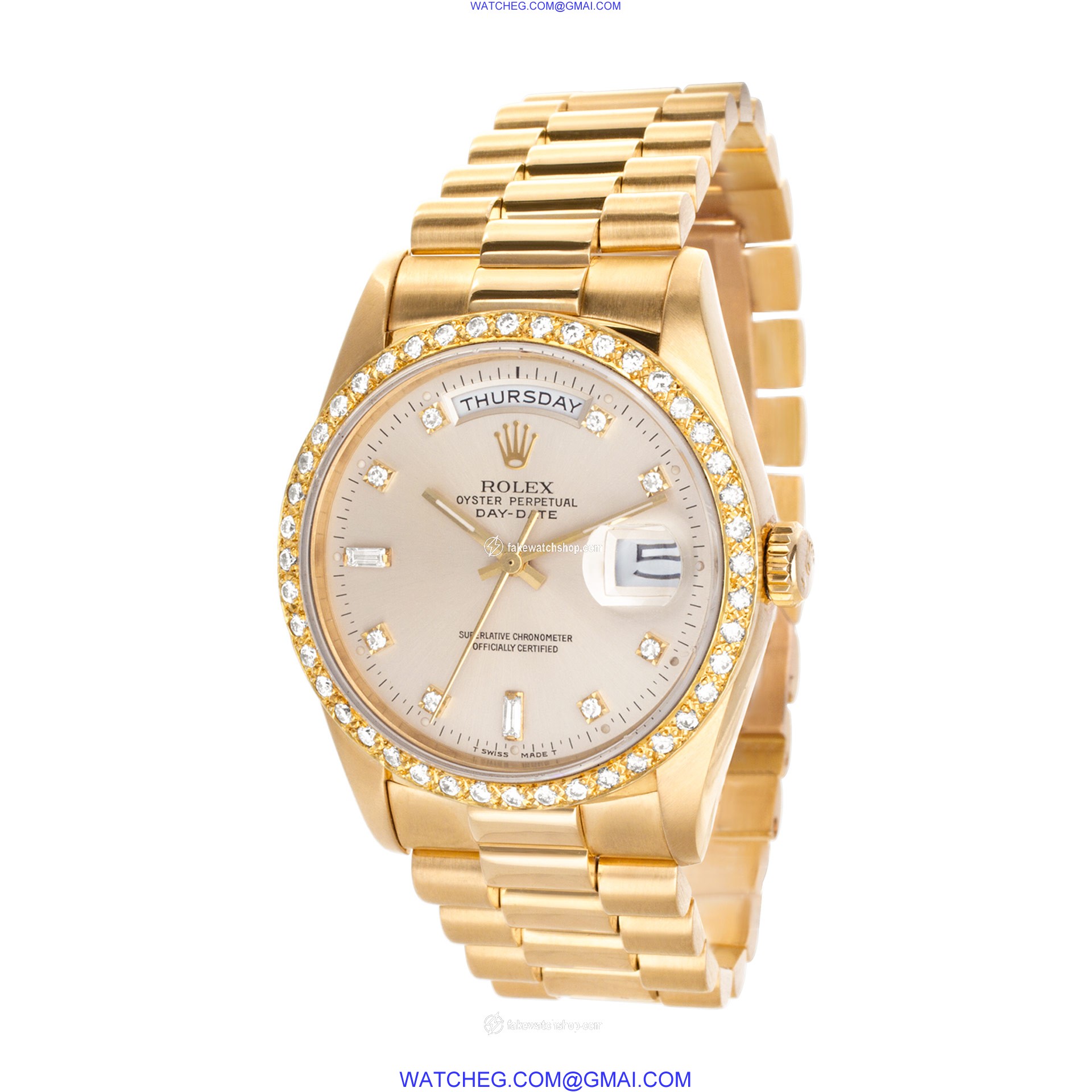 Rolex 18238 Day-Date Automatic Male 18k yellow gold 3