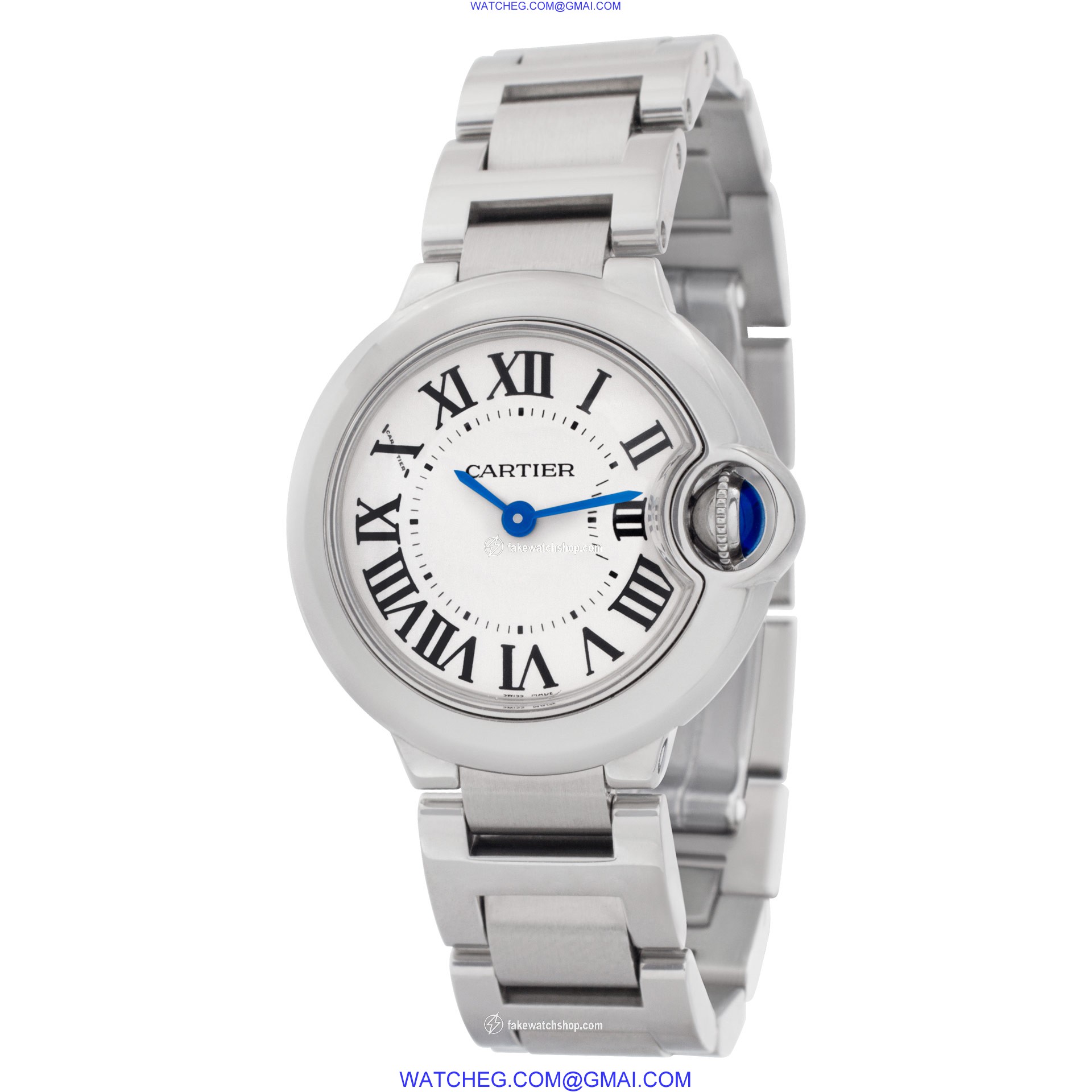 Cartier W69010Z4 Ballon Bleu Quartz Female Stainless Steel 3