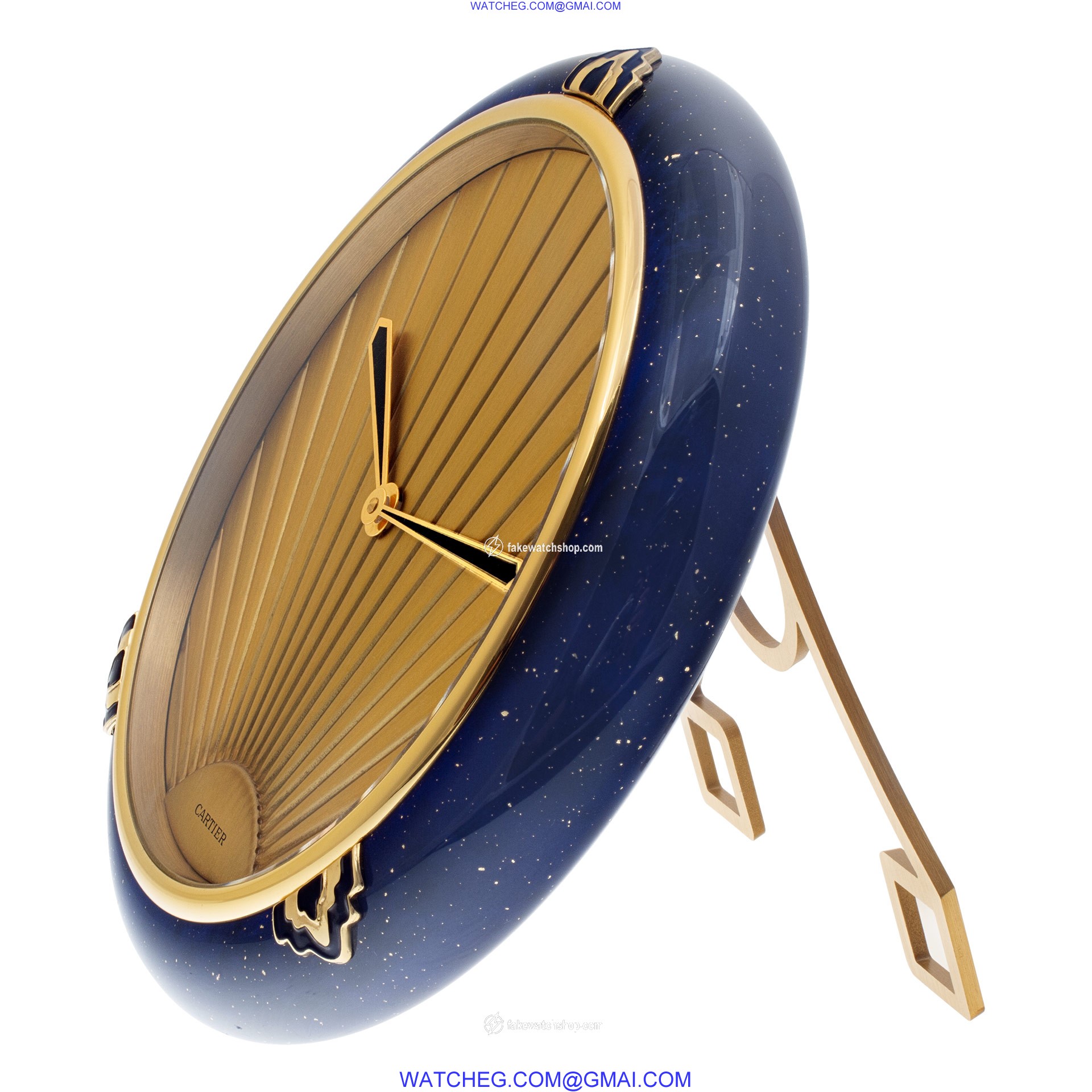 Cartier Cartier 1745 Must de Cartier clock Quartz Unisex Brass 3