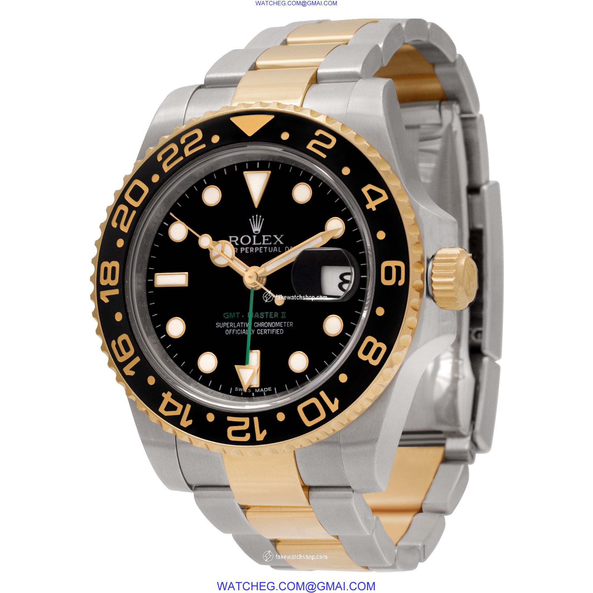 Rolex 116713 GMT-Master II Automatic Unisex 18k gold & Stainless Steel 3
