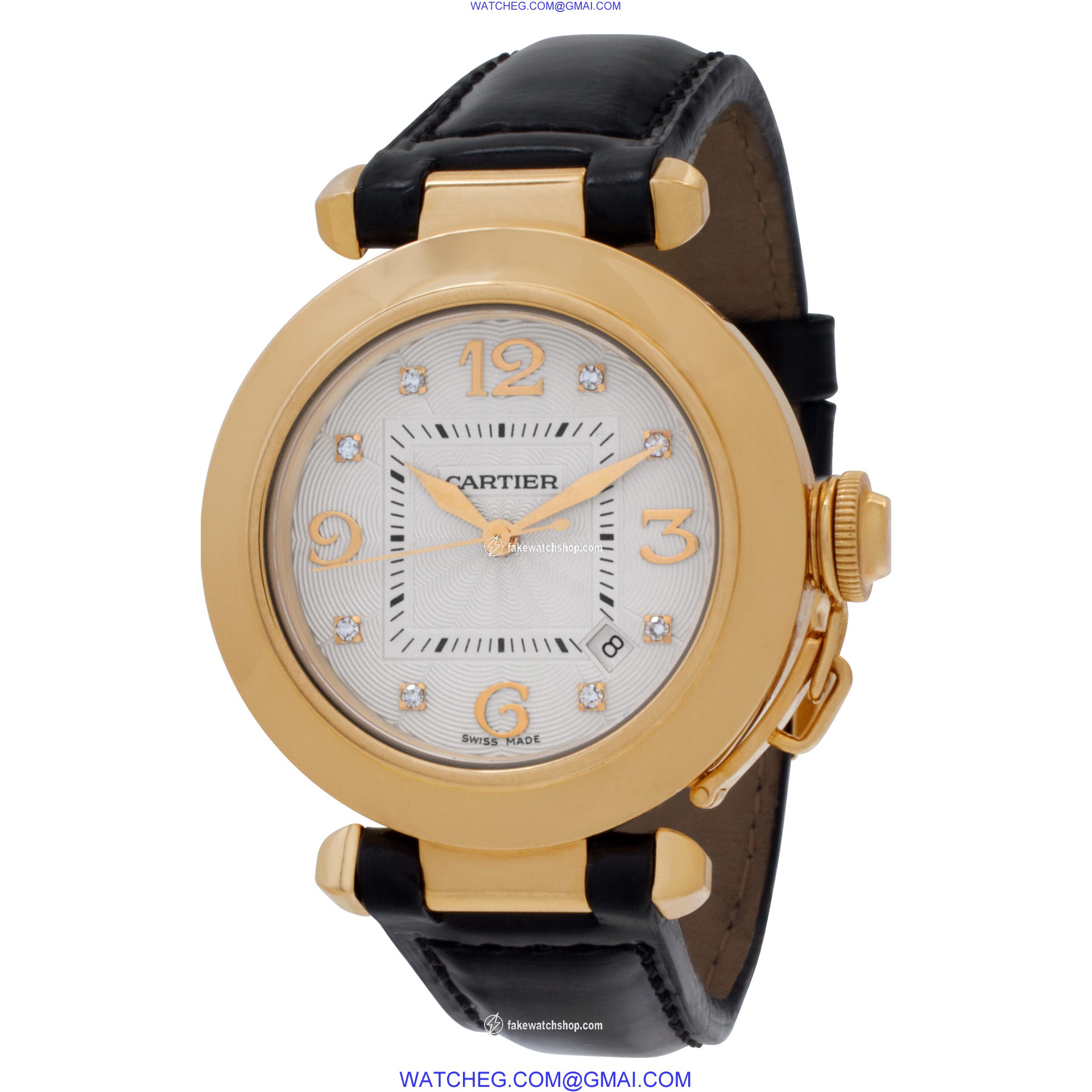 Cartier WJ11891G Pasha Automatic Female 18k yellow gold 3