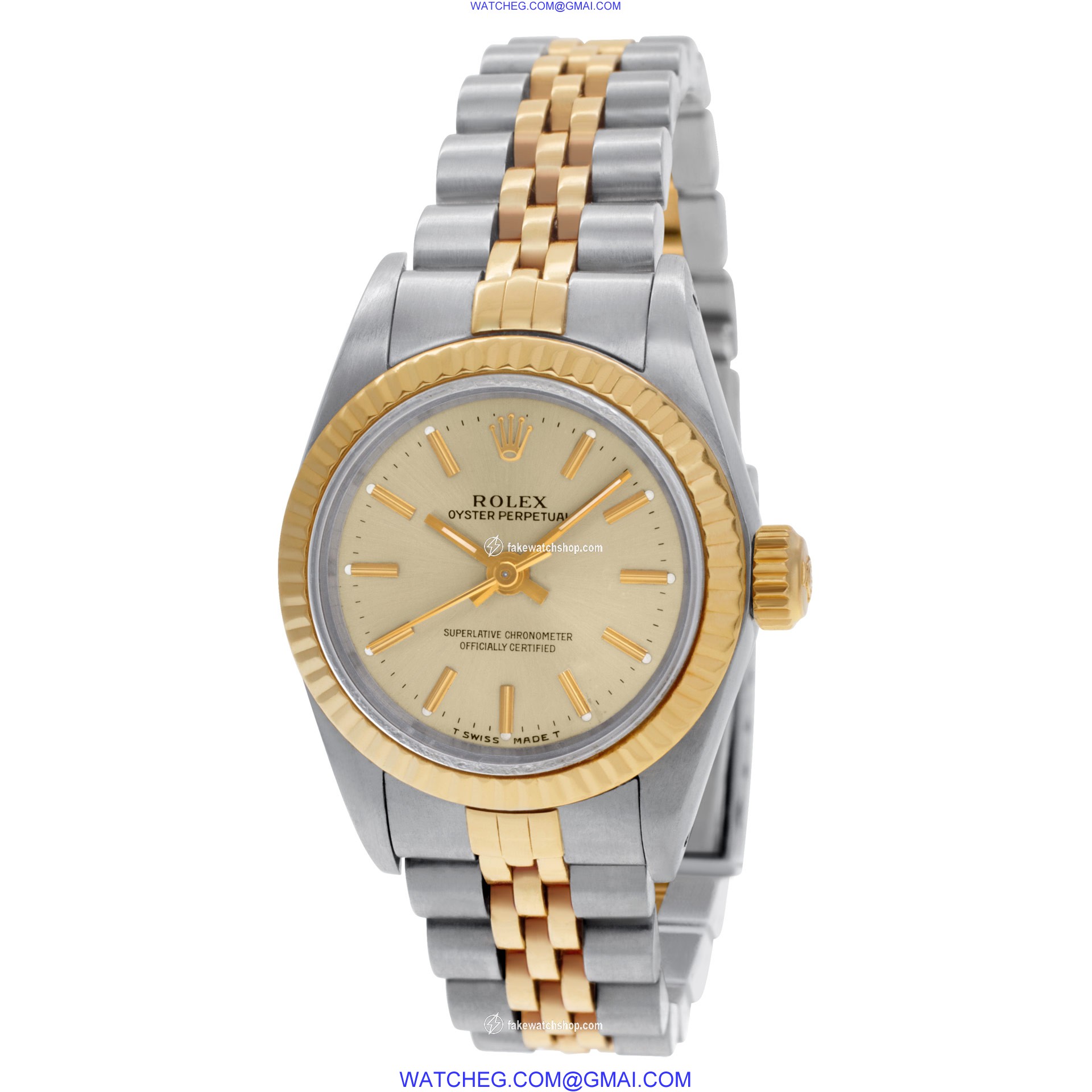 Rolex 67193 Oyster Perpetual Automatic Female 18k gold & Stainless Steel 3