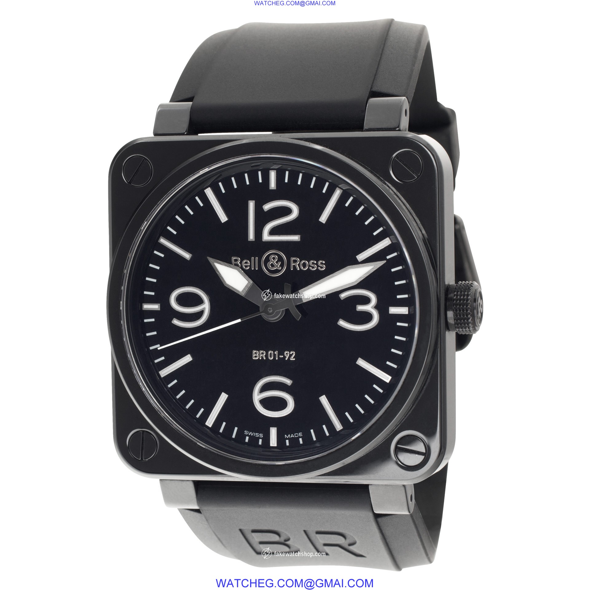 Bell & Ross BR01-92 Aviation Automatic Unisex Stainless steel & ceramic 3