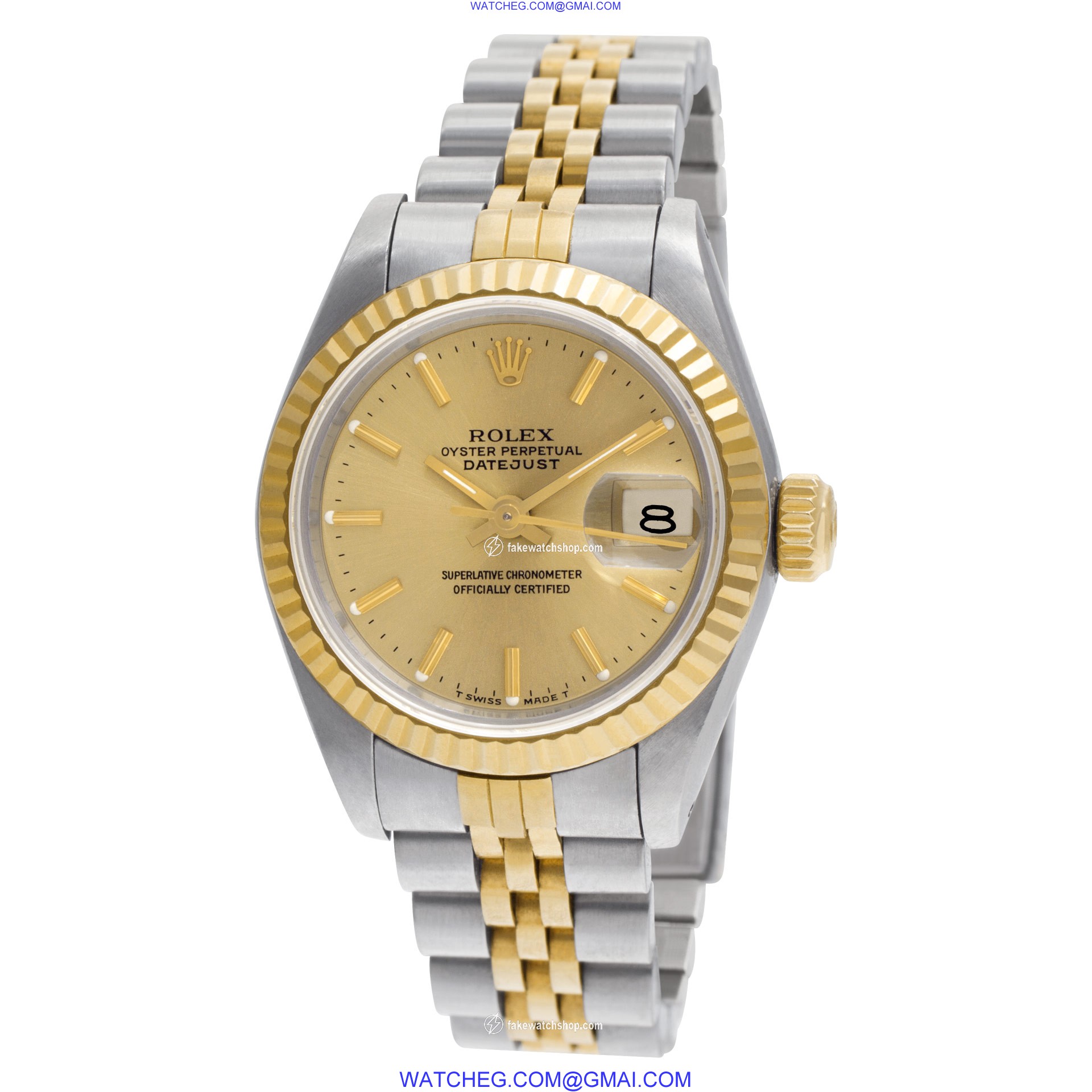Rolex 69173 Datejust Automatic Female 18k gold & Stainless Steel 3