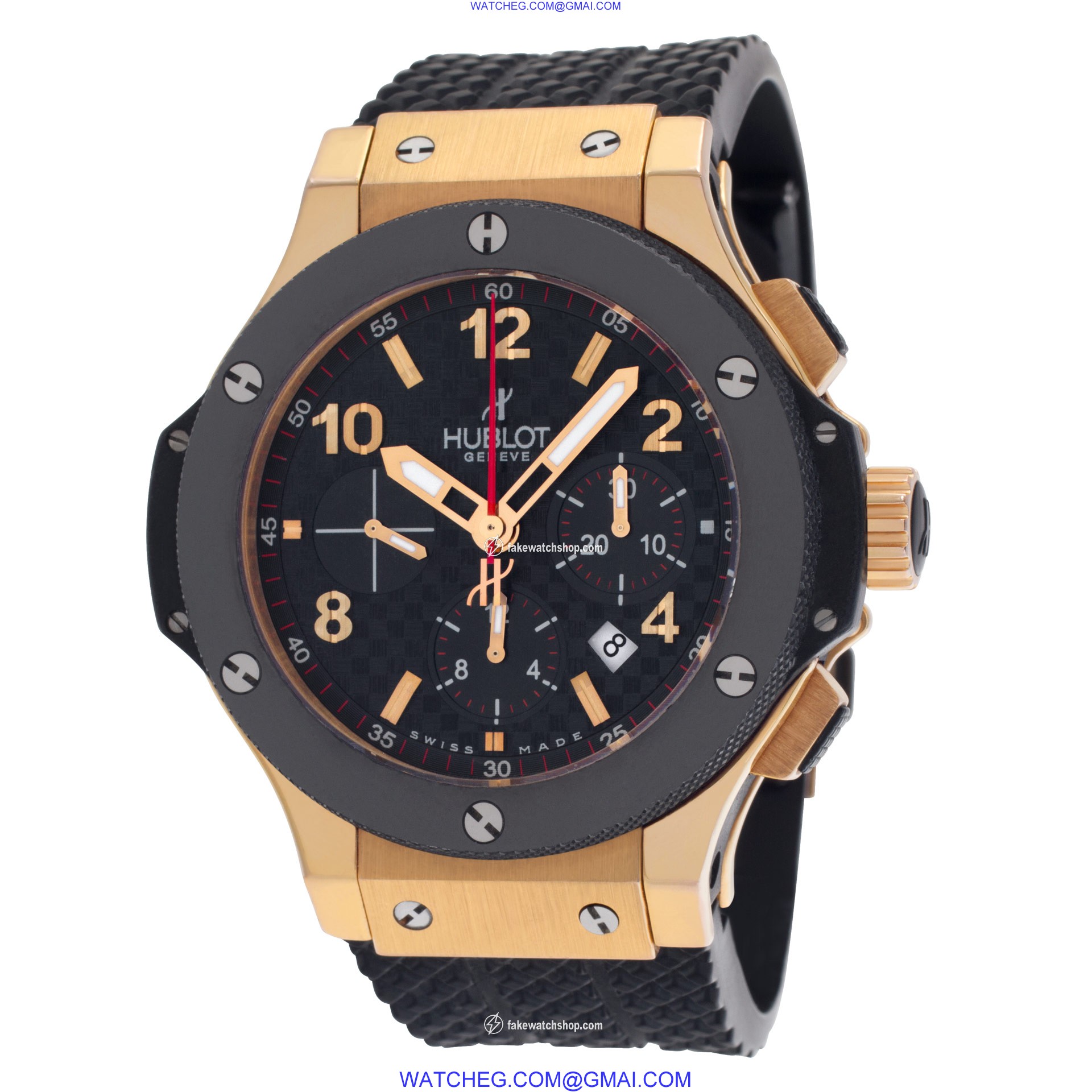 Hublot 301.pb.131.rx Big Bang Automatic Male 18k rose gold & ceramic 3