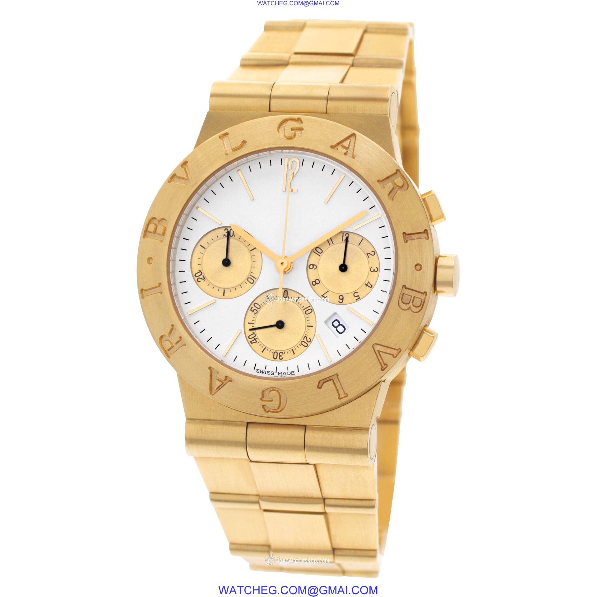 Bvlgari ch 35 g Bvlgari Quartz Male 18k yellow gold 3