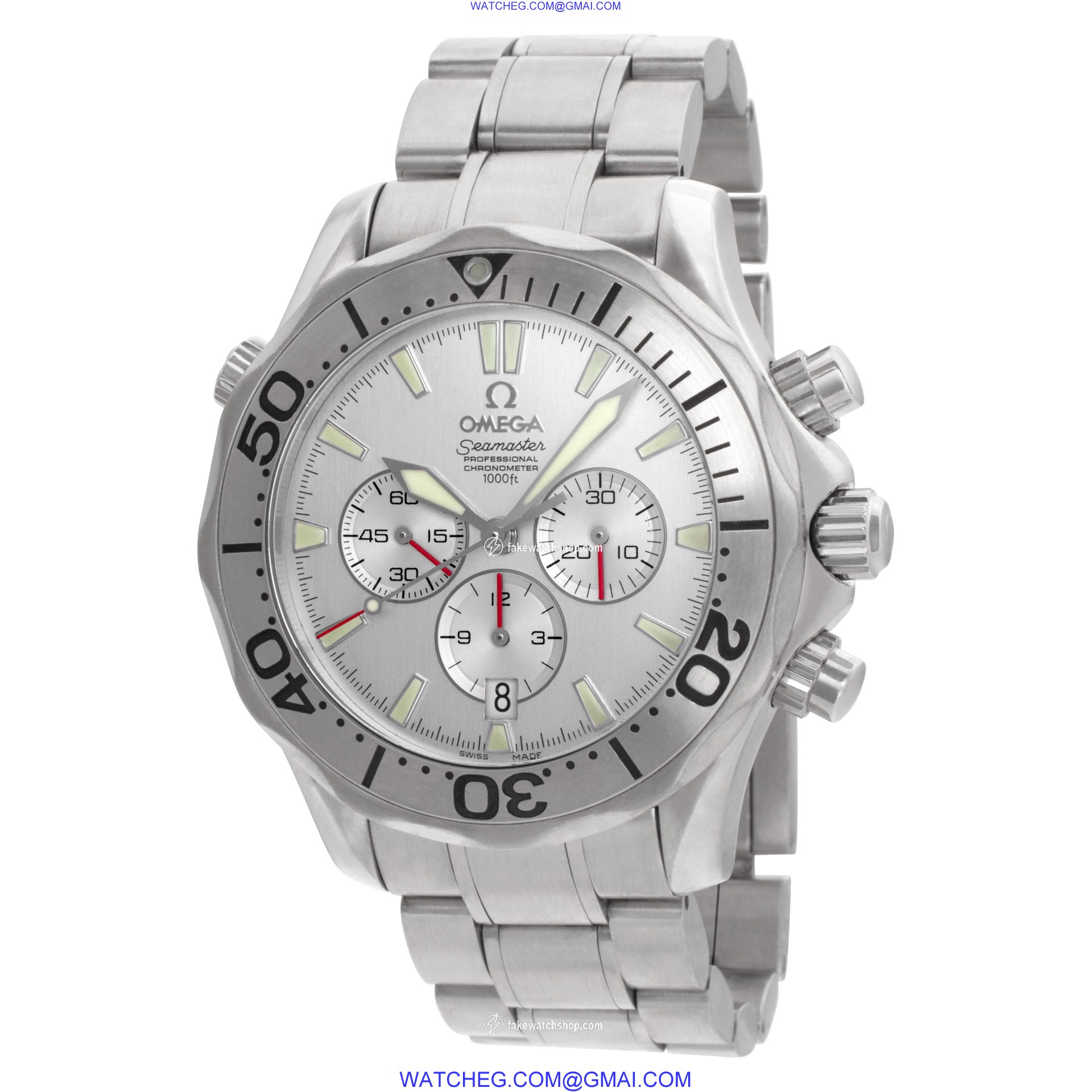 Omega 25893000 Seamaster Automatic Male Stainless Steel 3