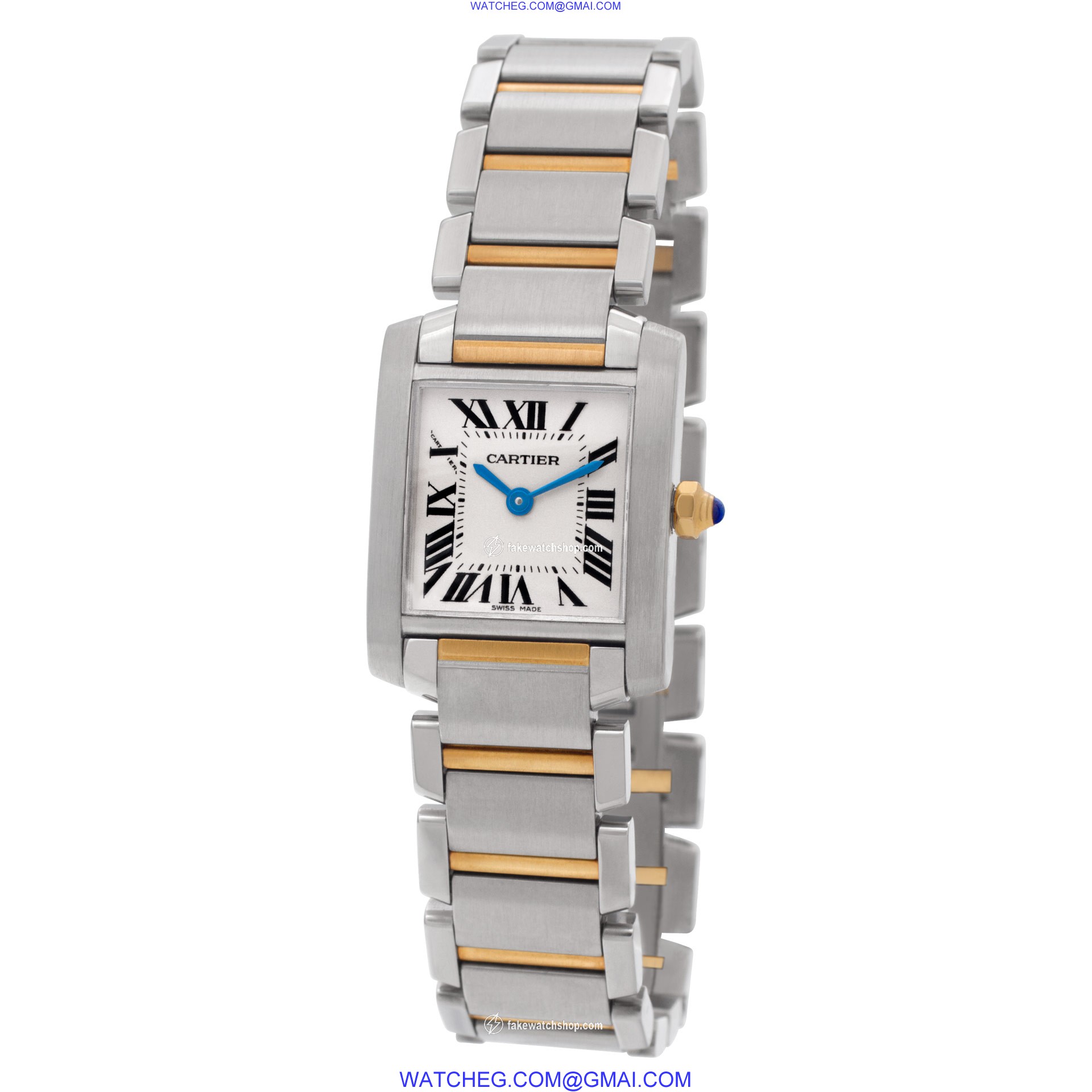 Cartier W51007Q4 Tank Francaise Quartz Female Stainless Steel 3