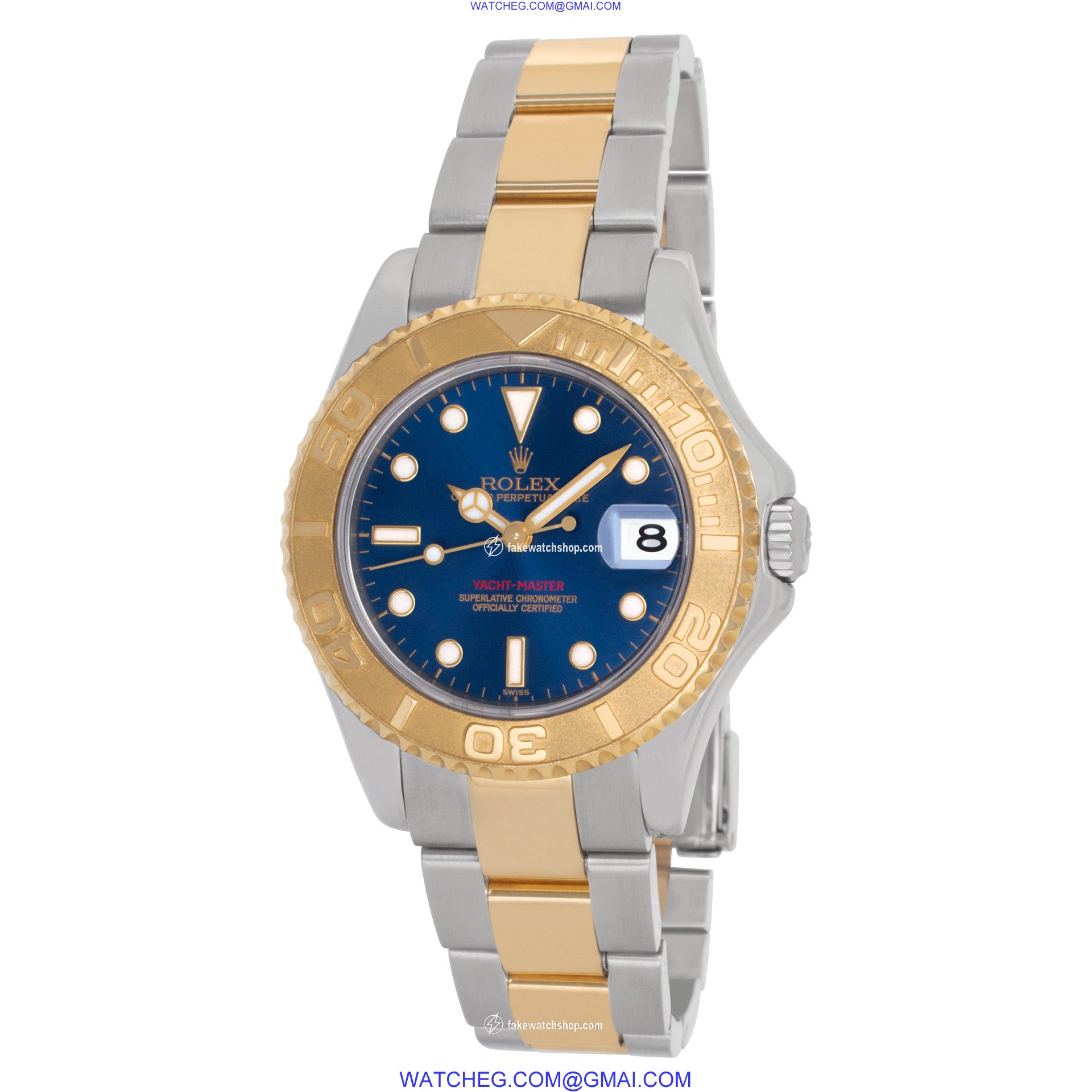Rolex 168623 Yacht-Master Automatic Unisex 18k gold & Stainless Steel 3