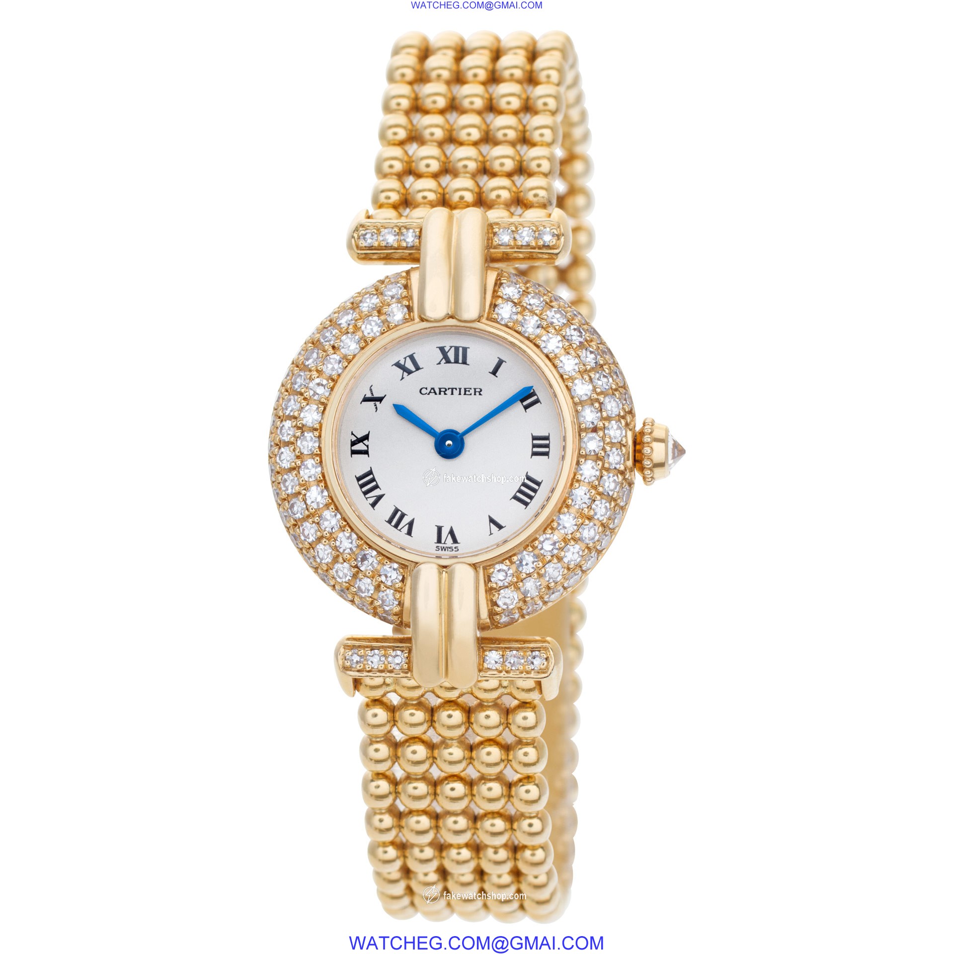 Cartier 1980 Colisee Quartz Female 18k yellow gold 3