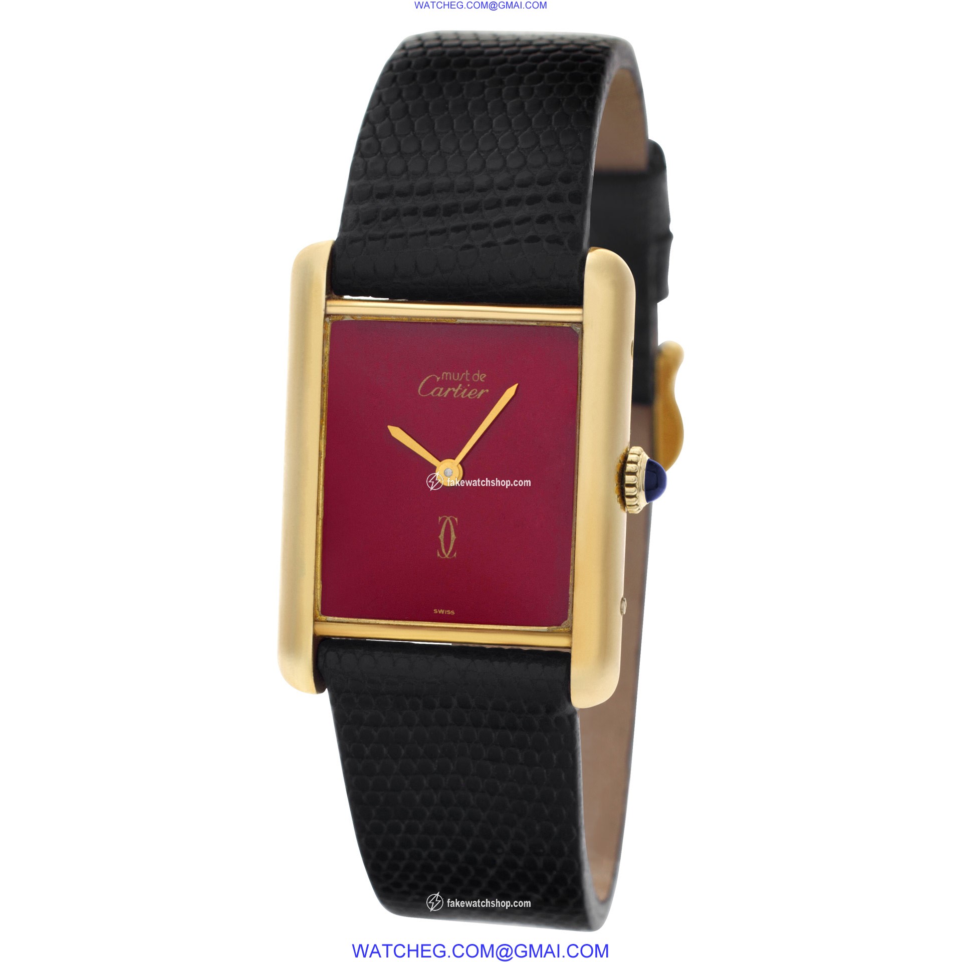 Cartier Cartier 1630 Tank Quartz Unisex Vermeil 3