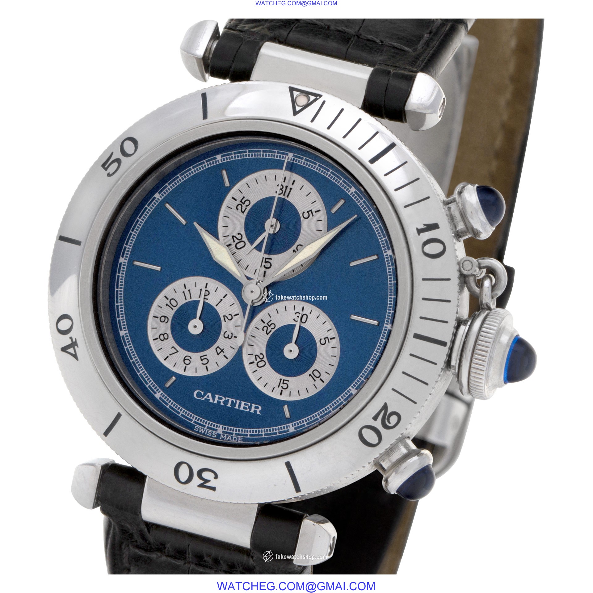 Cartier 1352.1 Pasha 35 Quartz Unisex Stainless Steel 3
