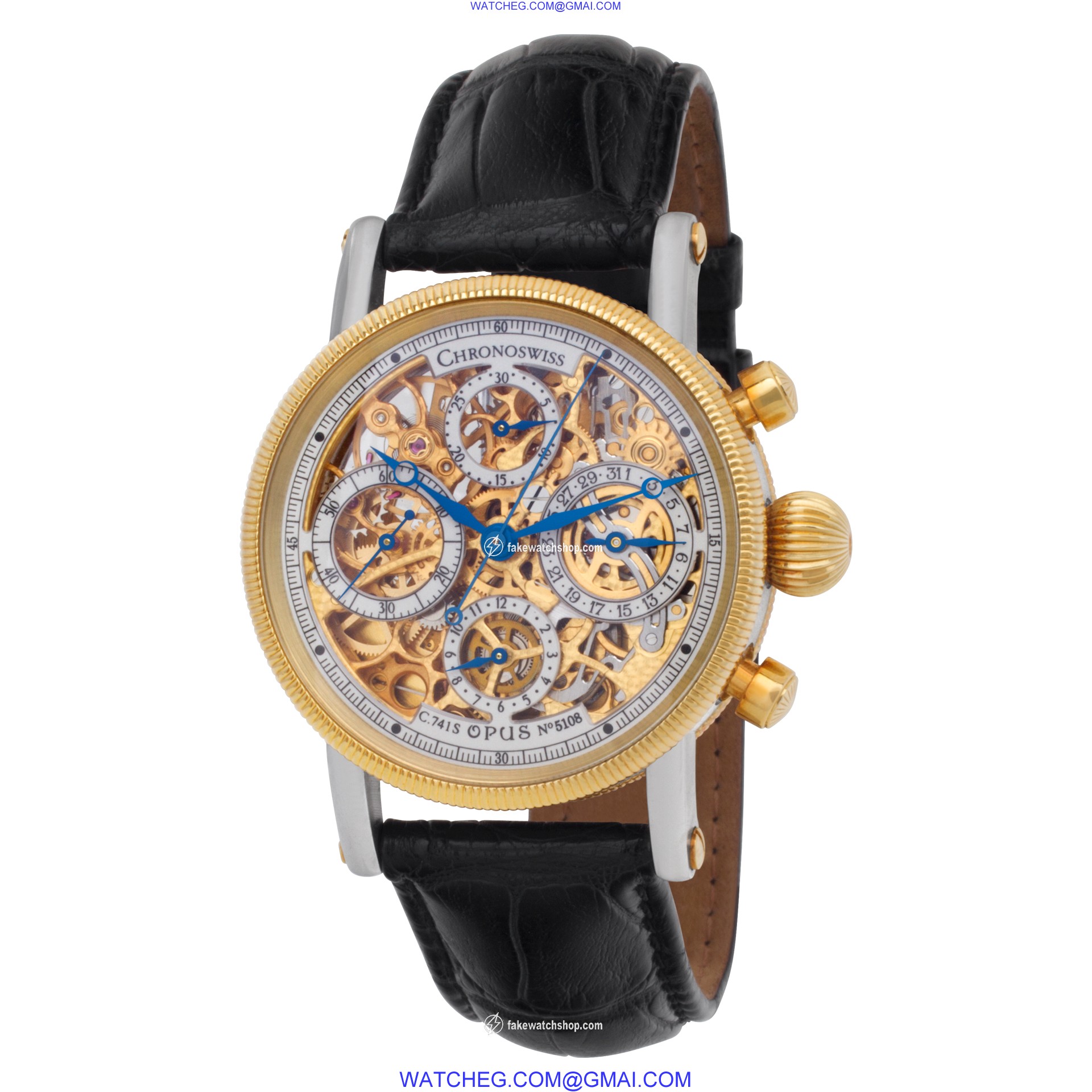 Chronoswiss ch 7522 Opus Automatic Male 18k gold & Stainless Steel 3