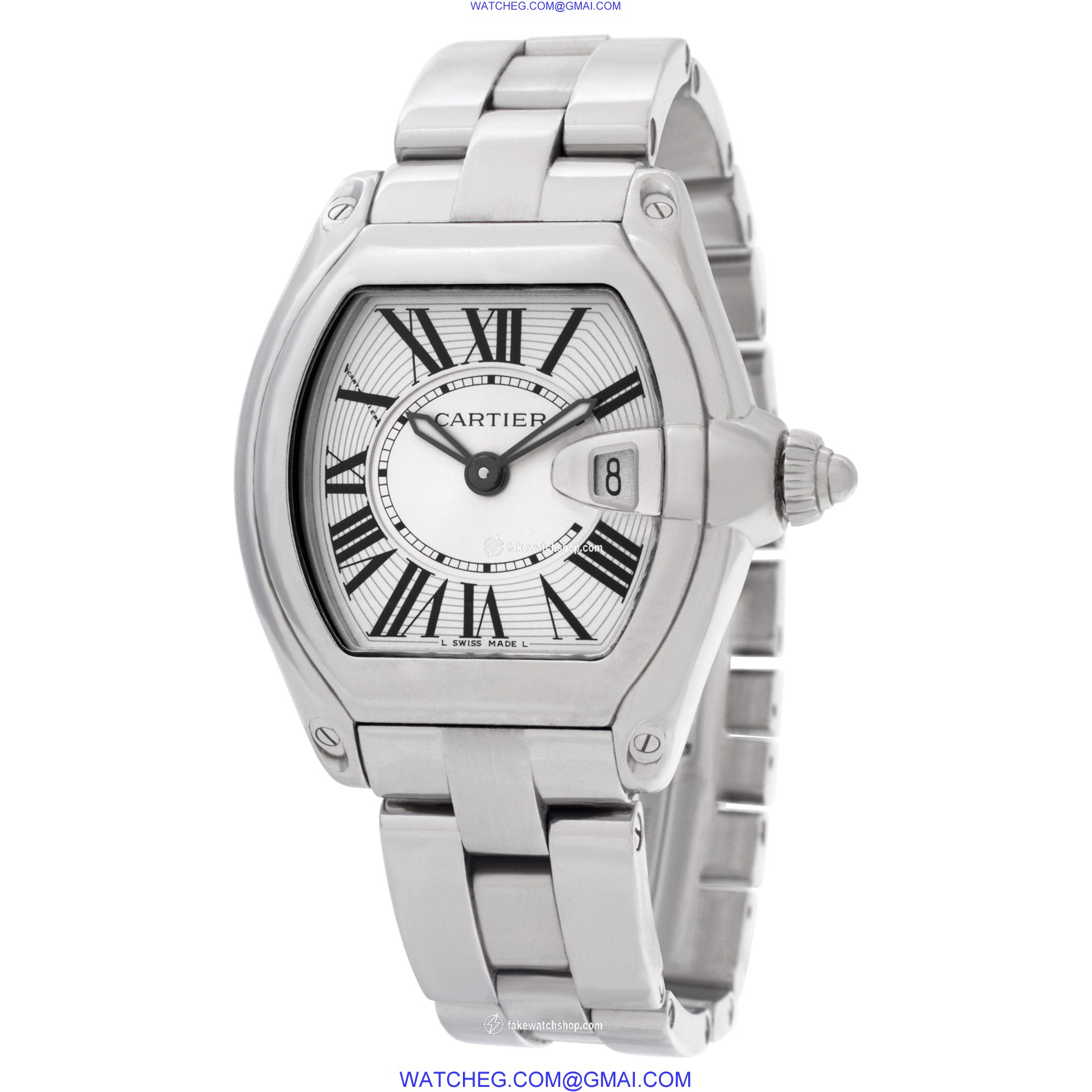 Cartier W62016V3 Roadster Quartz Female Stainless Steel 3