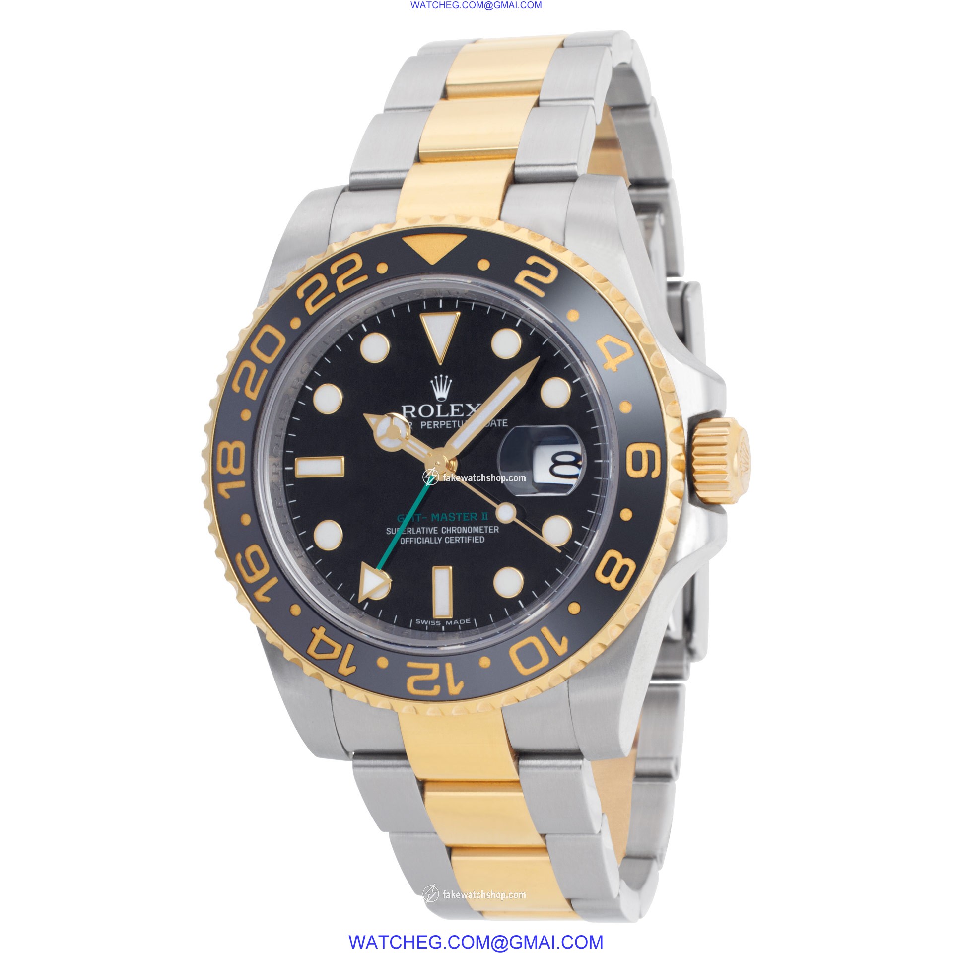 Rolex 116713 GMT-Master II Automatic Male 18k gold & Stainless Steel 3