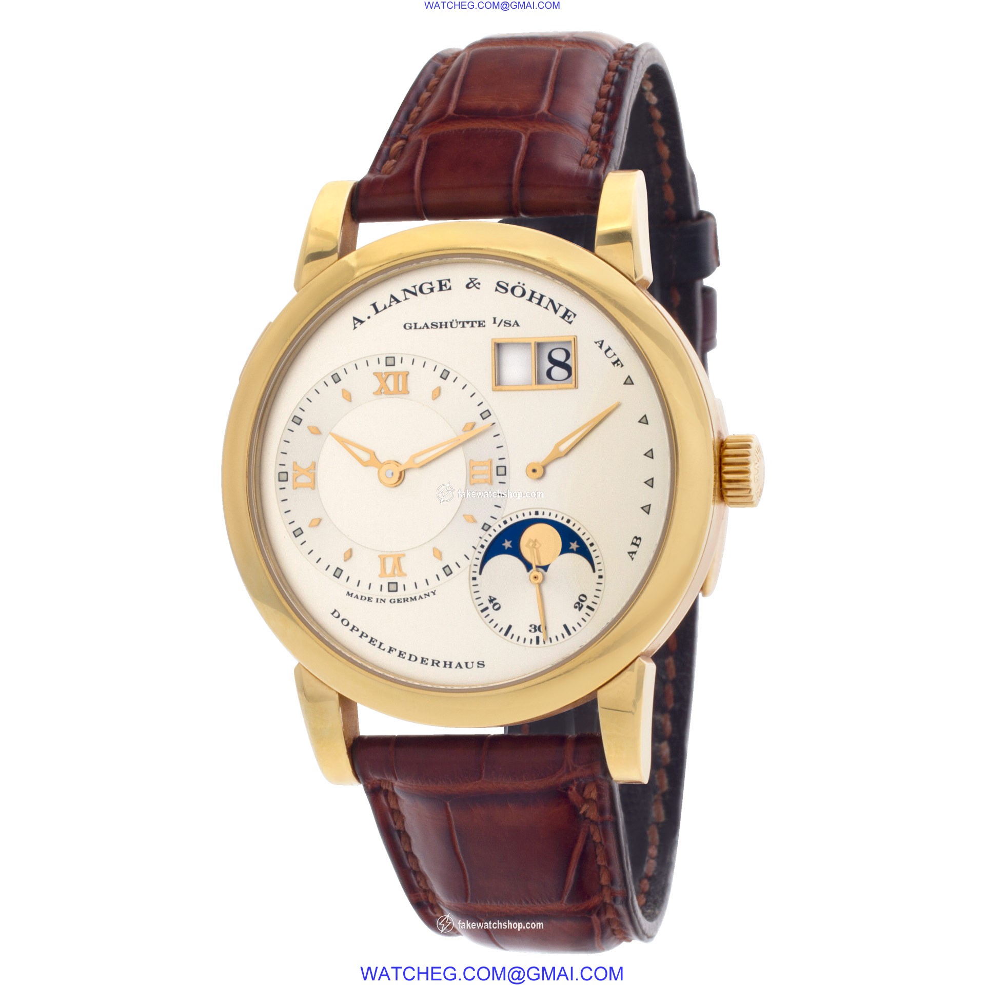 A. Lange & Sohne 109.021 Lange 1 Manual Male 18k yellow gold 3