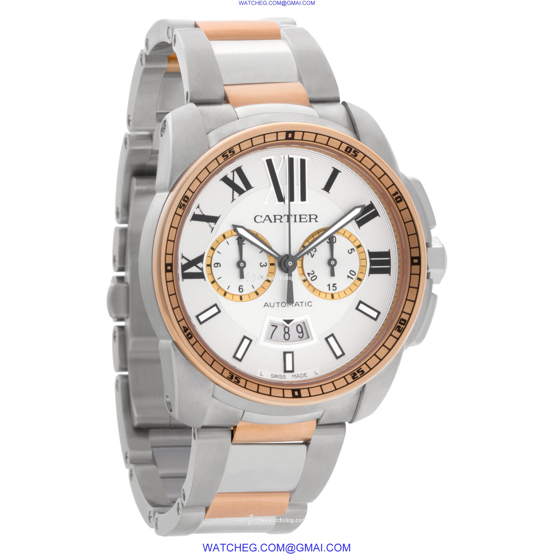 Cartier W7100043 Calibre Automatic Male Stainless Steel 3