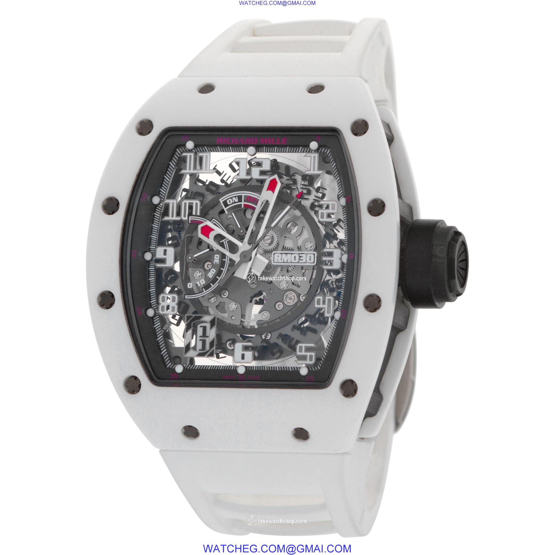 Richard Mille RM030 RM 030 Automatic Male Ceramic 3
