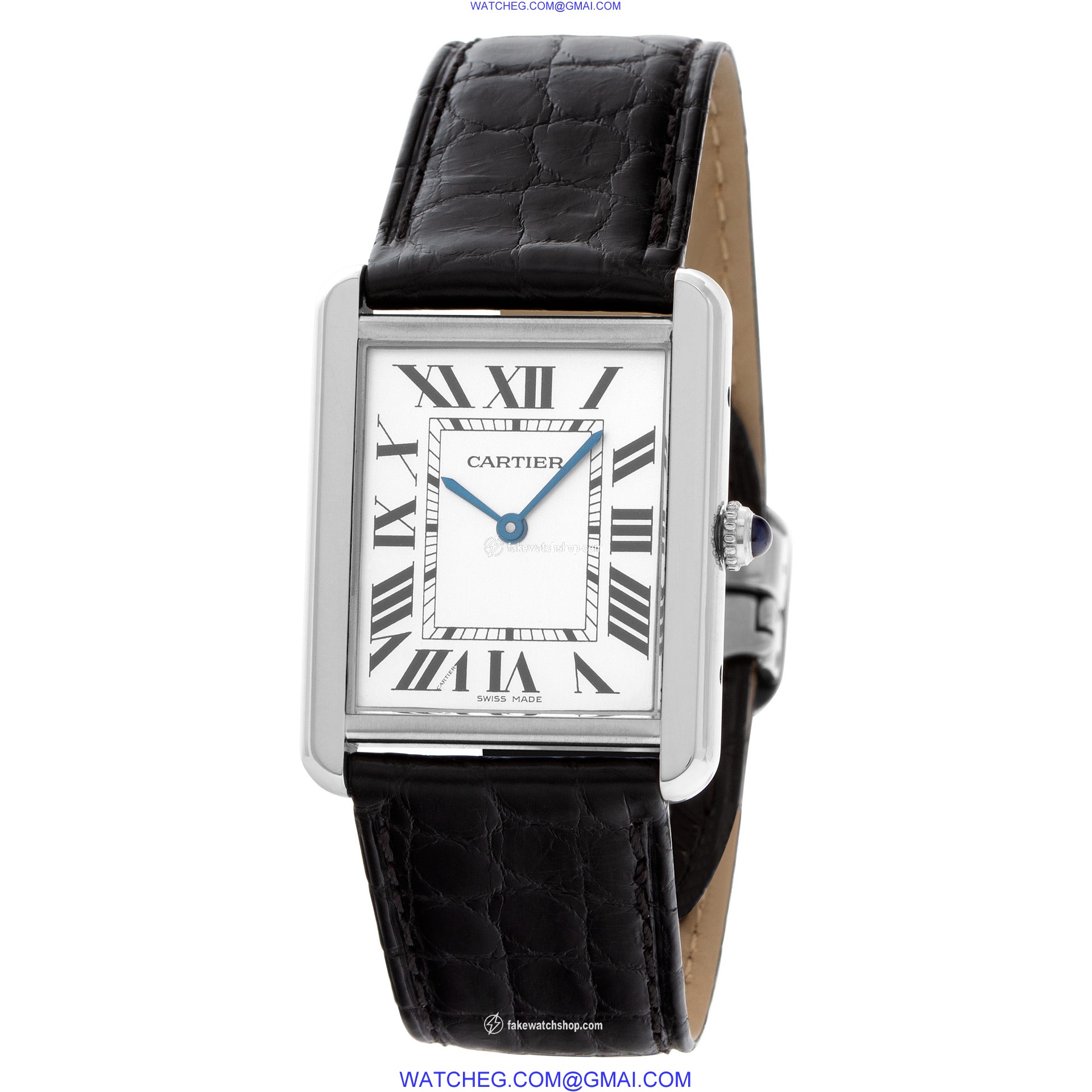 Cartier WSTA0028 Tank Quartz Female Stainless Steel 3