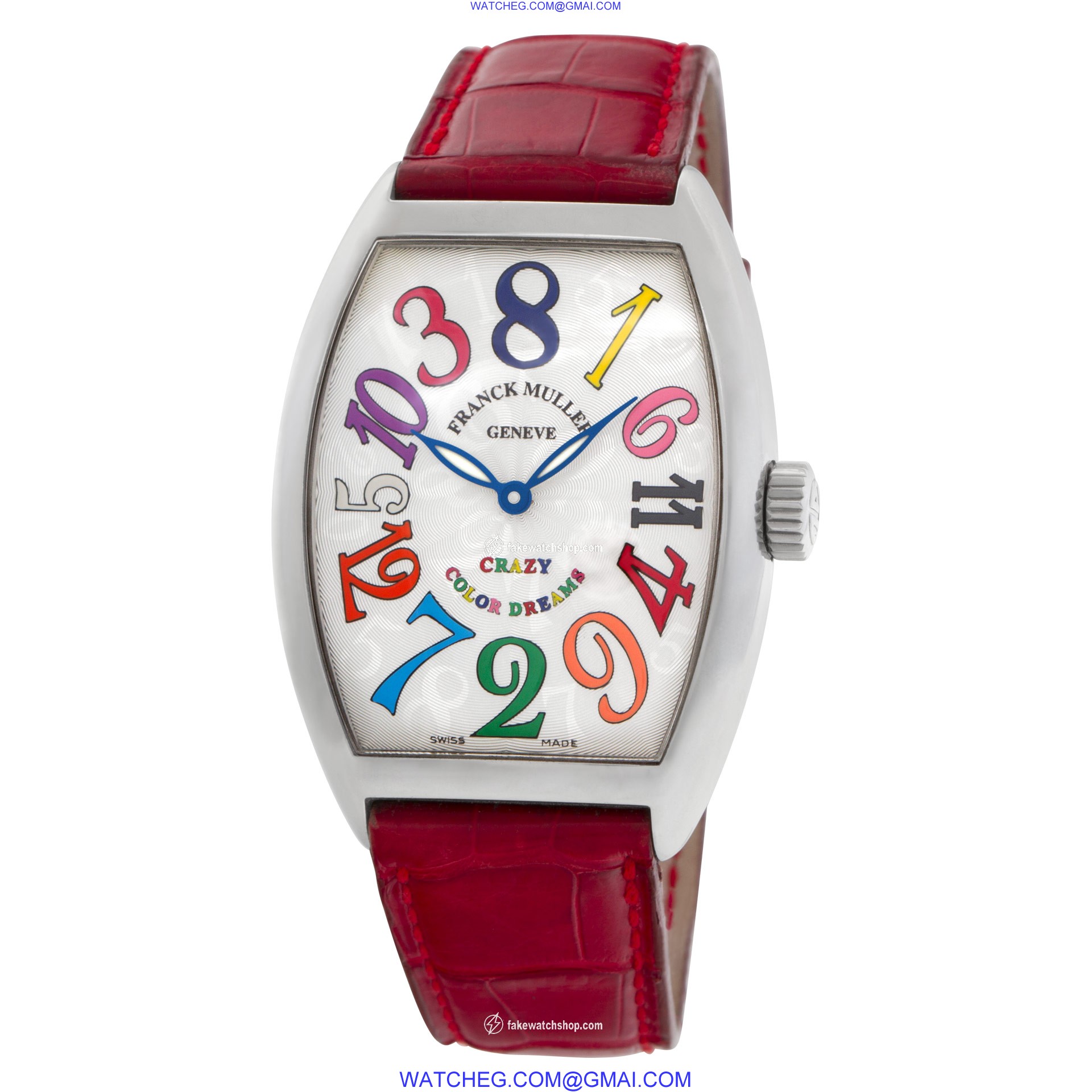 Franck Muller 7851 CH Crazy Hour Automatic Unisex Stainless Steel 3