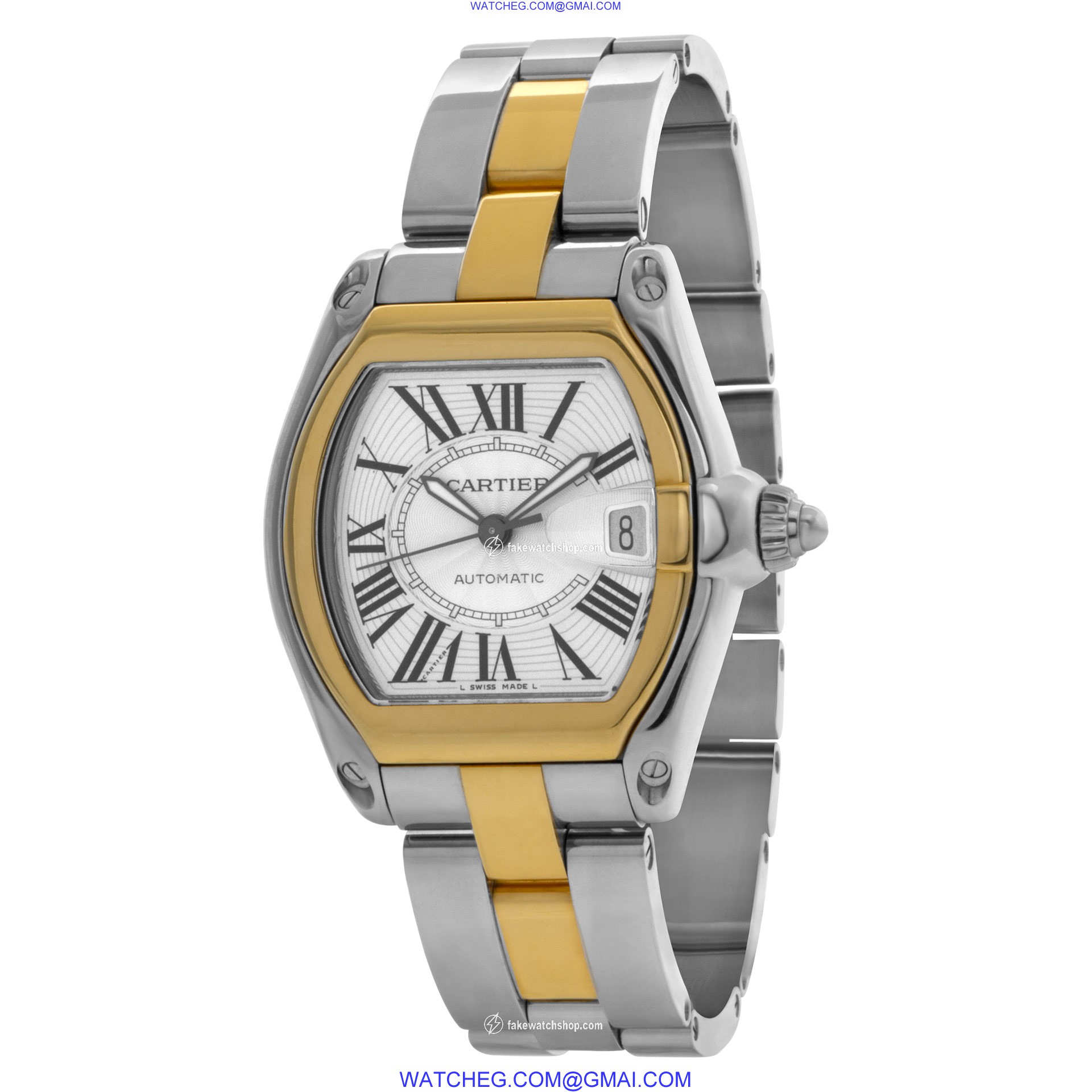 Cartier W62031Y4 Roadster Automatic Unisex Stainless Steel 3