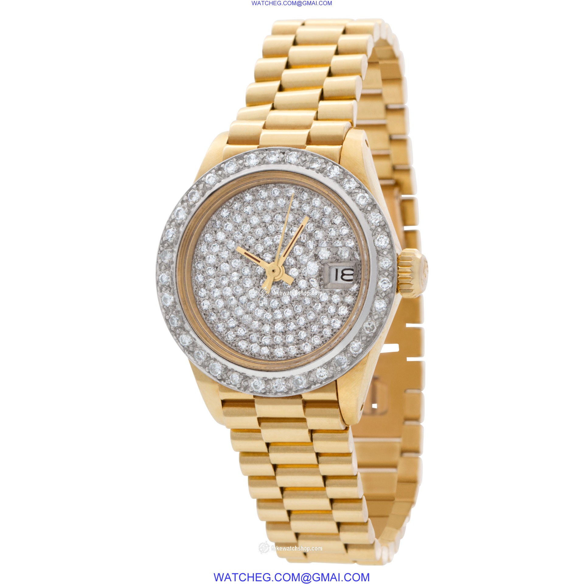 Rolex 6927 Datejust Automatic Female 18k yellow gold 3