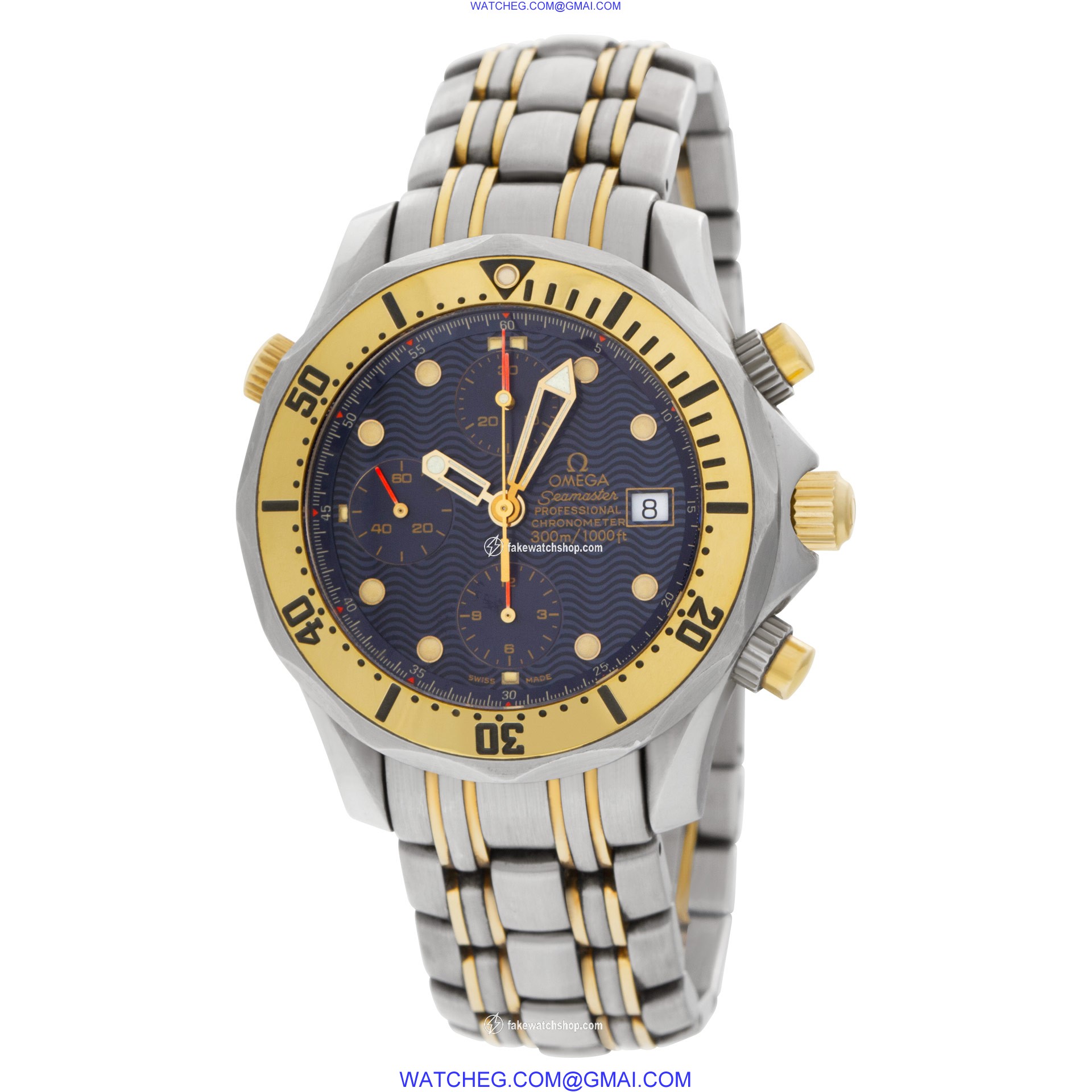 Omega 2398.80.00 Seamaster Automatic Male Stainless Steel 3