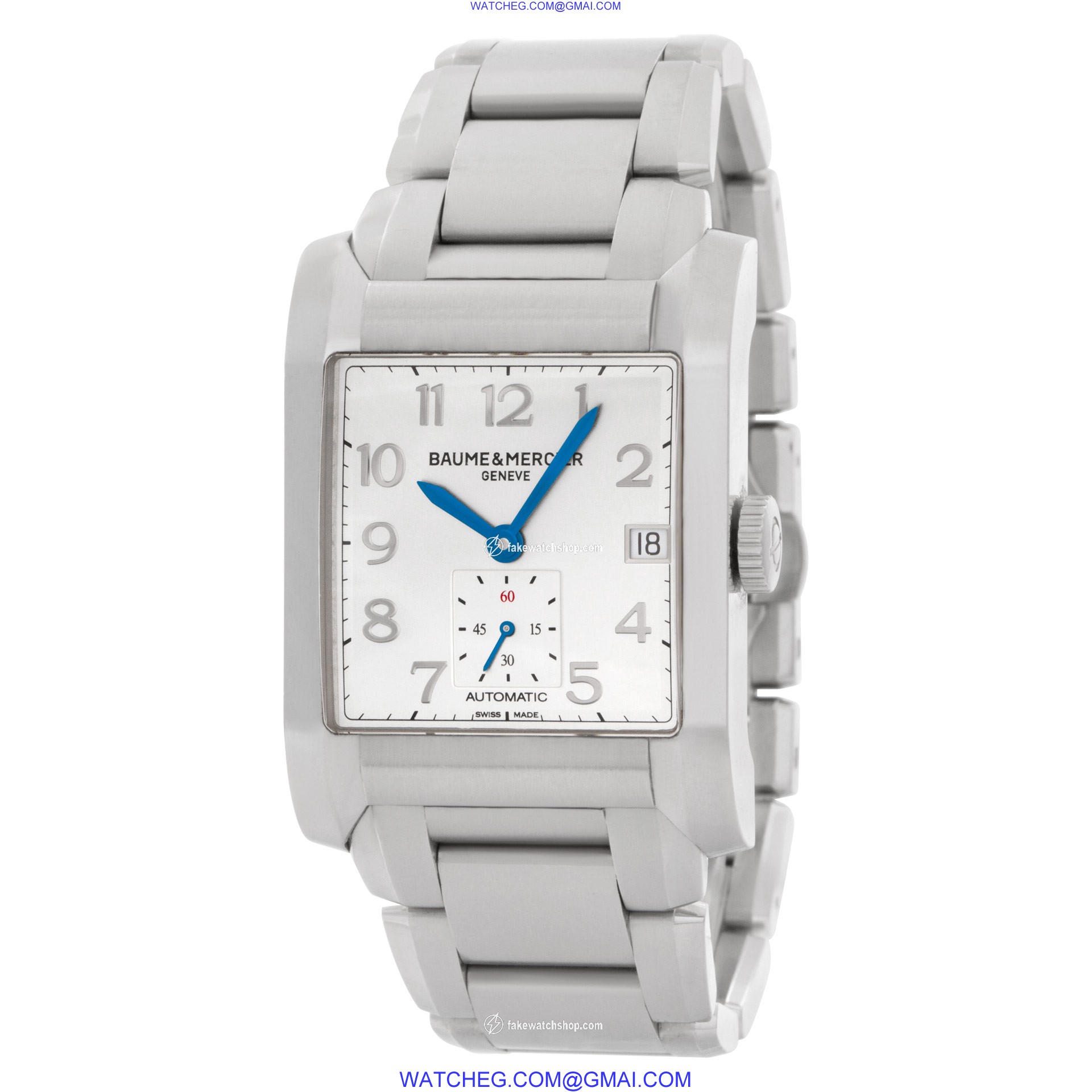 Baume & Mercier 65697 Hampton Automatic Unisex Stainless Steel 3